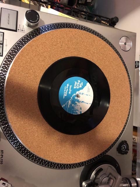 Cork Turntable Mat by PRO SPIN for Vinyl LP Record Players (3mm) | Record Player Mat with High-Fidelity Audiophile Acoustic Sound Support | Turntable Slip Mat Help Reduce Noise Due to Static and Dust customer photo 1