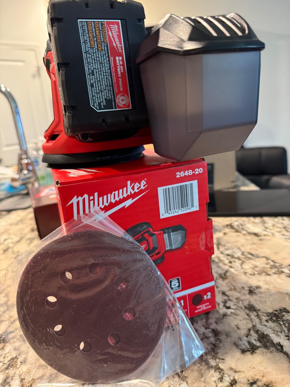 Milwaukee Electric Tools 2648-20 M18 Random Orbit Sander customer photo 2