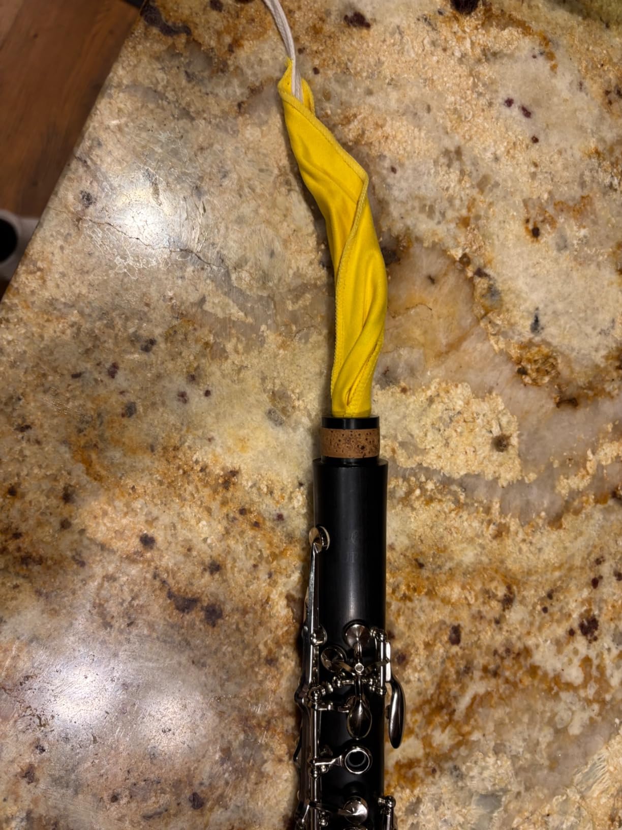 Libretto Clarinet All-Inclusive Care Kit: Mouthpiece Brush + Dust Brush + Microfiber Cleaning Cloth + Thumb Rest + Premium Cork Grease, Microfiber Pad Dryers x 3, Time to Clean Your Clarinet! customer photo 1
