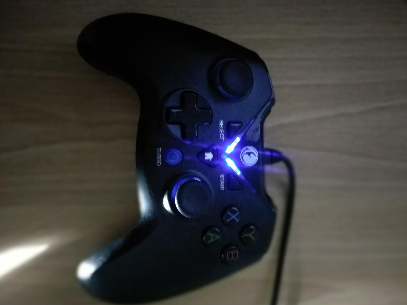 V-one Wired USB Gaming Controller Gamepad Joystick for PC (Windows XP/7/8/10/11) & Steam & Android & PS3 - Red customer photo 2