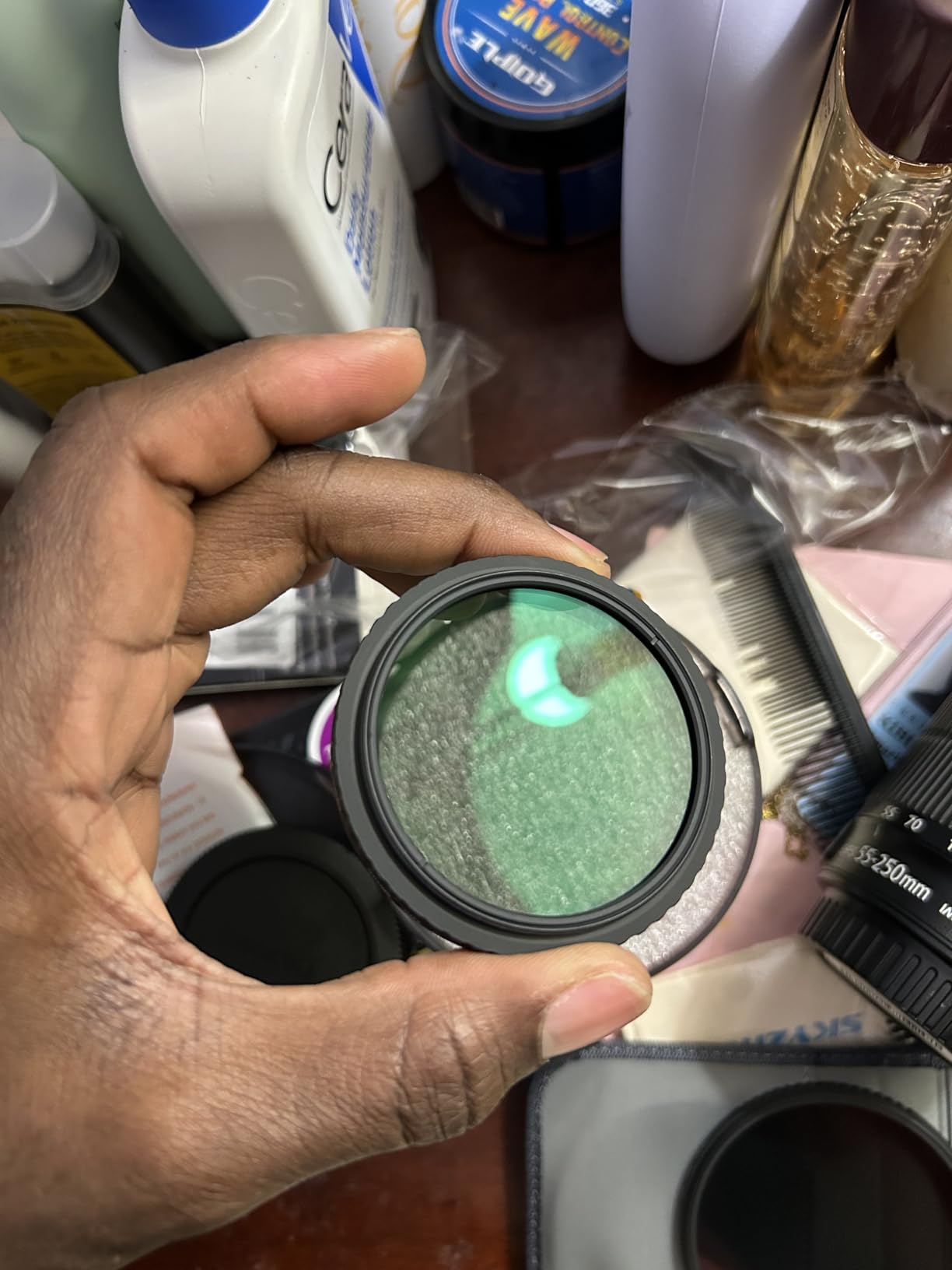 K&F CONCEPT 82mm Variable ND Filter ND2-ND32 (1-5 Stops) No X Cross | High-Definition Waterproof Adjustable Neutral Density Filter with 28 Multi-Layer Coatings (Nano-X Series) FN712 customer photo 2