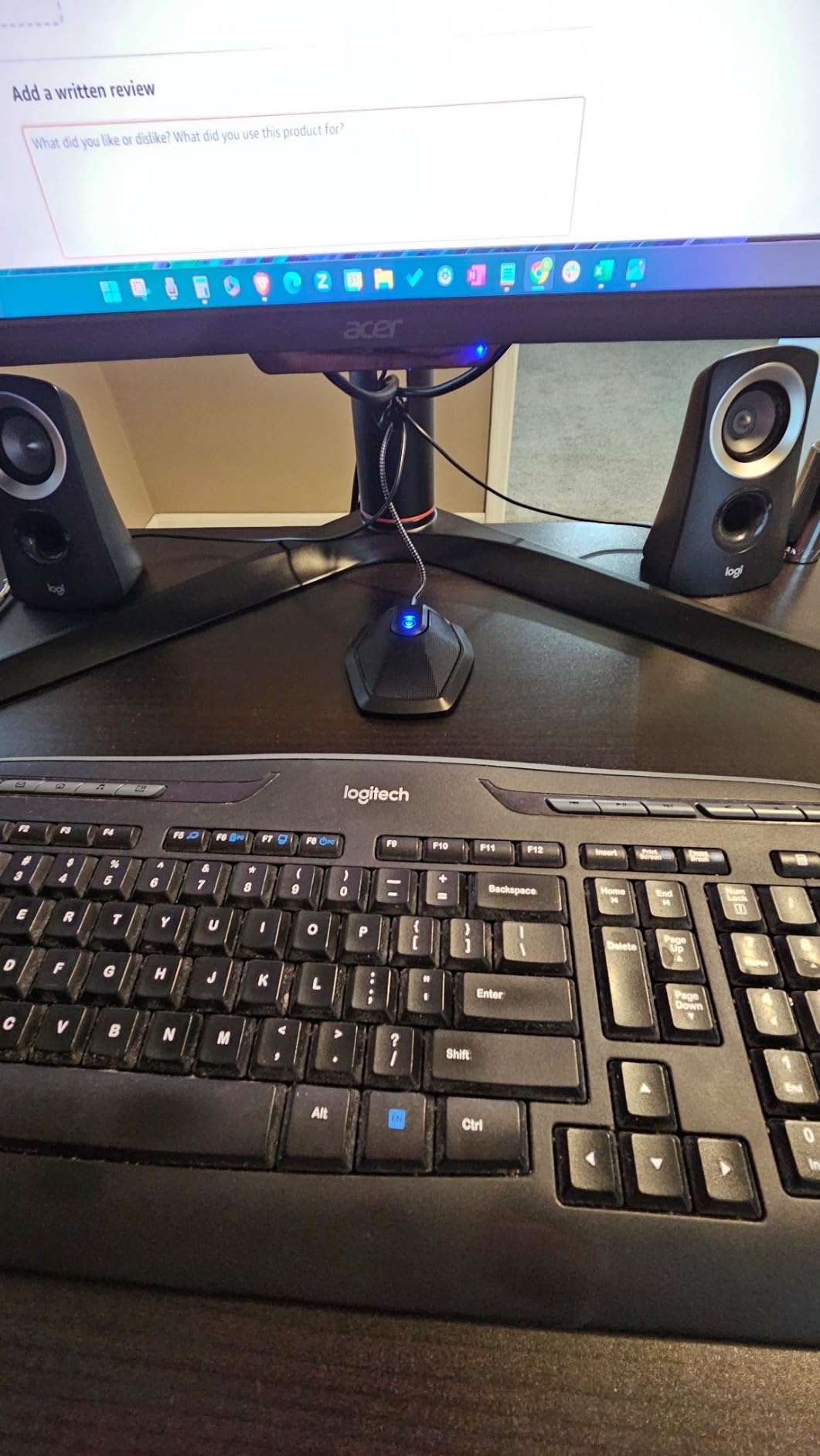 TONOR Conference USB Microphone, Omnidirectional Condenser PC Mic G11 | Condenser Mic, Compatible with 190 cm/74inch Cable, Windows and Mac, Desktop PC & Laptop for Teleconference, Court Reporter customer photo 2