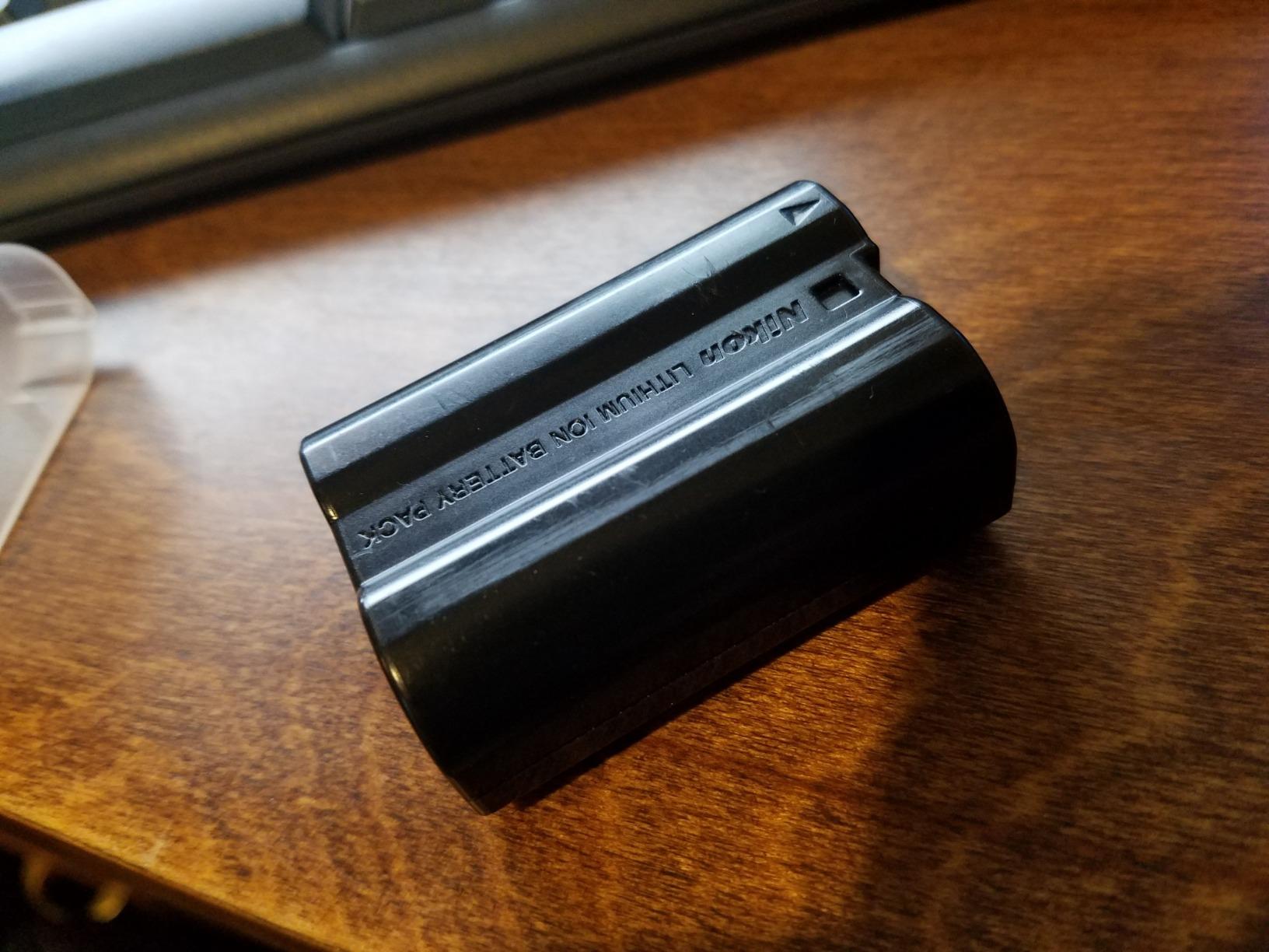 Nikon EN-EL15b Rechargeable Li-ion Battery for Compatible DSLR and Mirrorless Cameras (Genuine Accessory) customer photo 2
