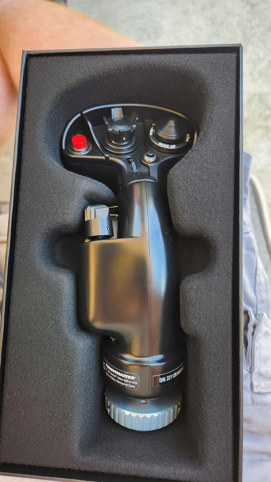 Thrustmaster F/A-18C Hornet Fighter Grip Add-On Flight Stick - PC customer photo 1