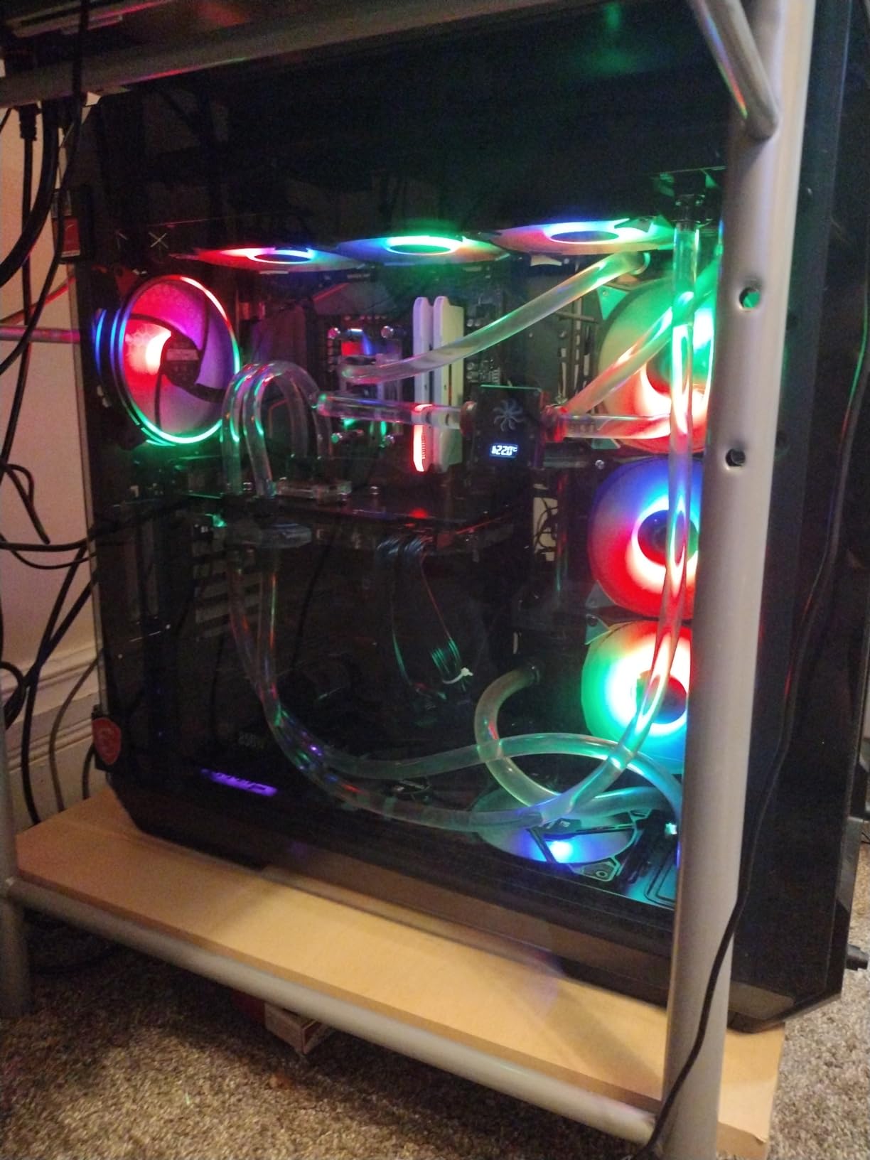 ARCTIC P12 (5 Pack) - PC Fans, 120mm Case Fan, Pressure-optimised, Quiet Motor, Computer, Fan Speed: 1800 RPM - Black customer photo 2