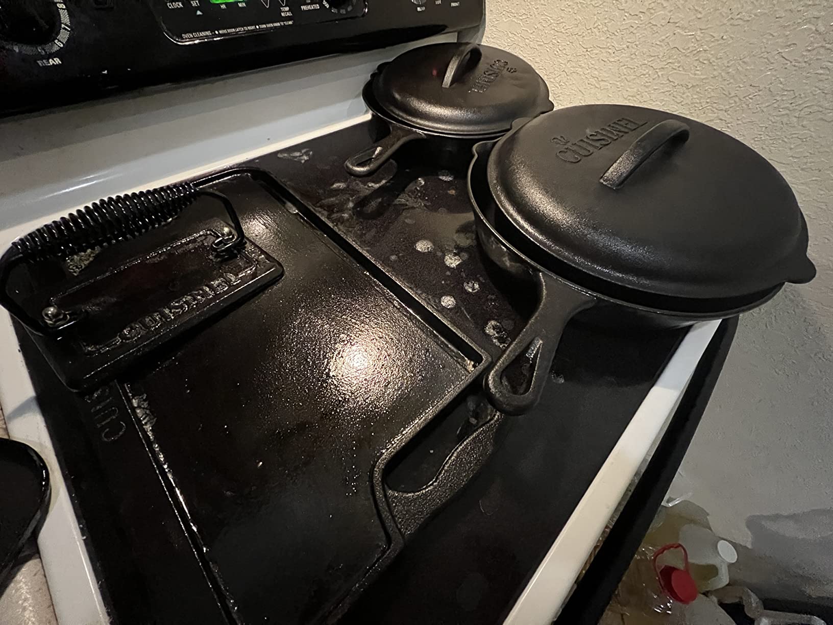 Cuisinel Cast Iron Skillets Set - 3-Piece: 6