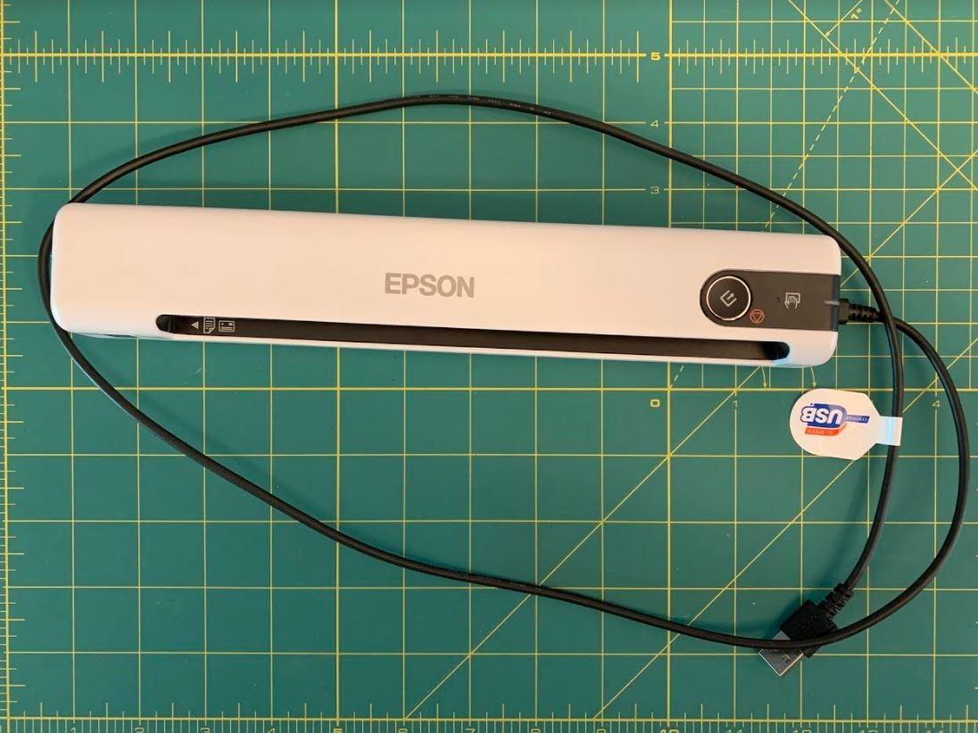 Epson DS-70 Portable Document Scanner Mobile Single-Sheet Scanner customer photo 2