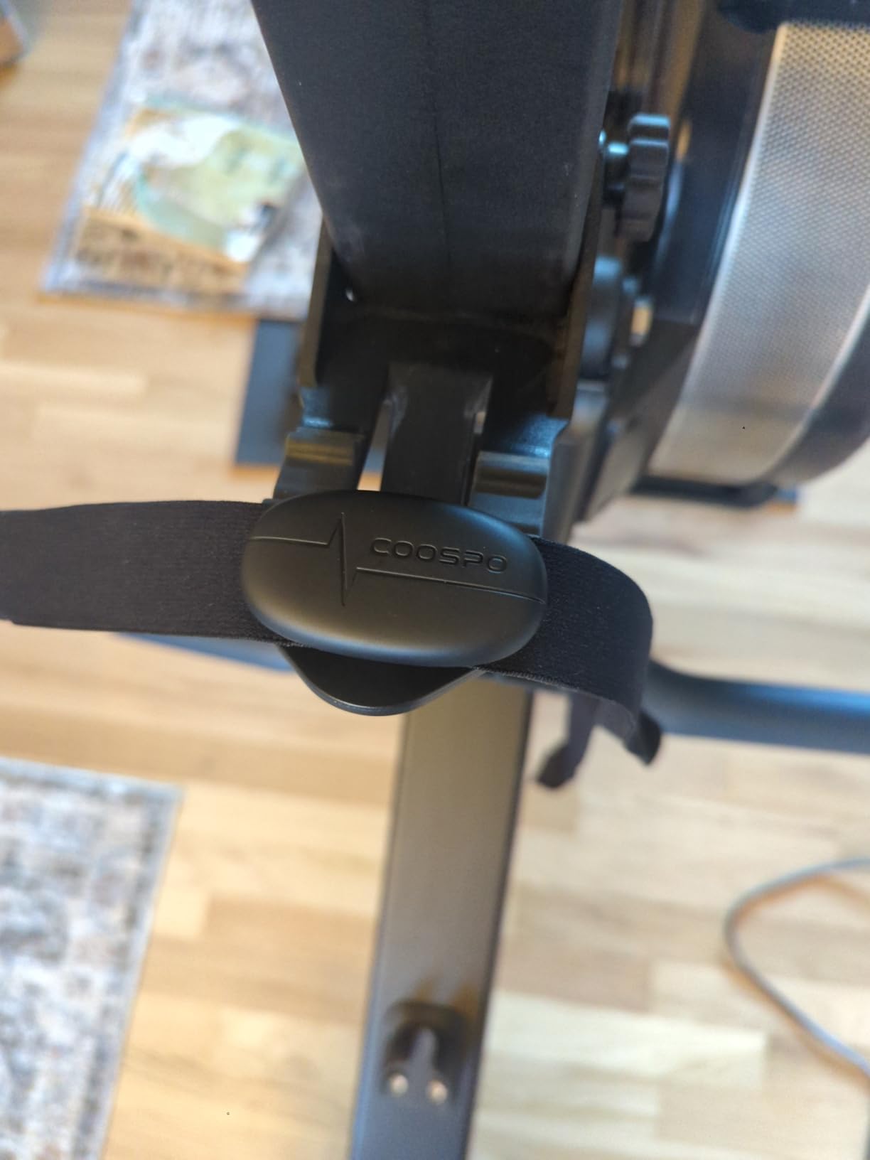 COOSPO Heart Rate Monitor Chest Strap, Bluetooth ANT+ Heart Rate Monitor Chest Sensor with 400H Battery, HRM Works with Strava/Wahoo Fitness/Polar Beat/Peloton/DDP Yoga App customer photo 2