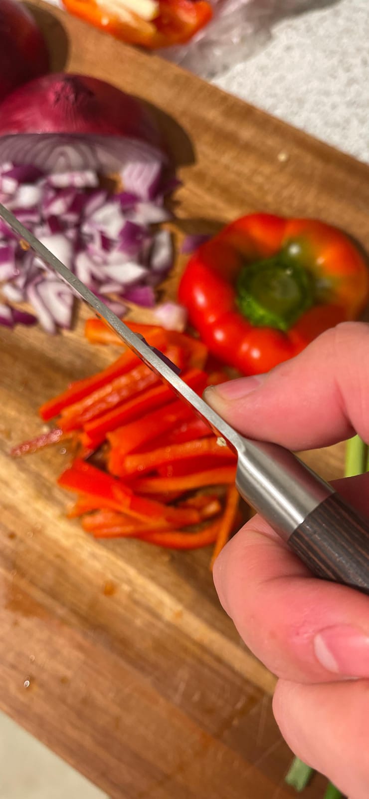 PAUDIN Santoku Knife Chef Knife, Ultra Sharp 7