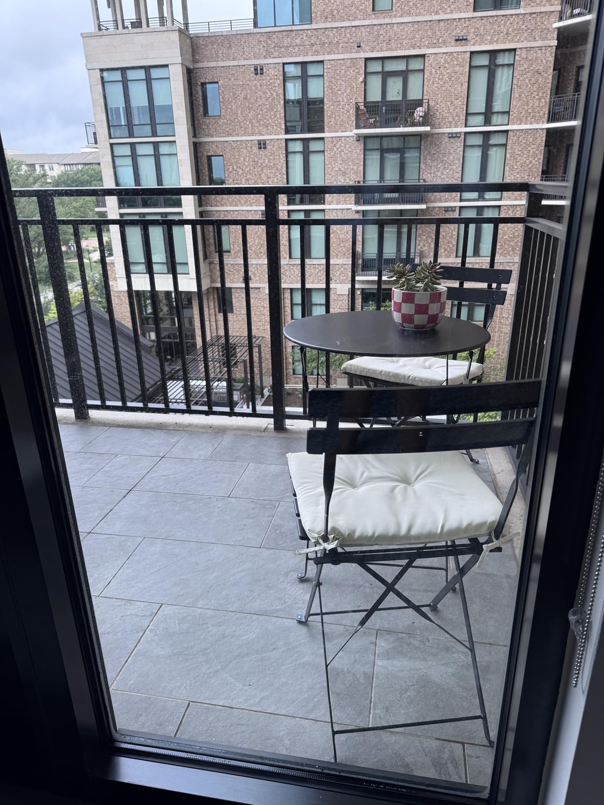 Grand Patio 3 Piece Folding Patio Bistro Set for Outdoor Balcony, Yellow customer photo 1