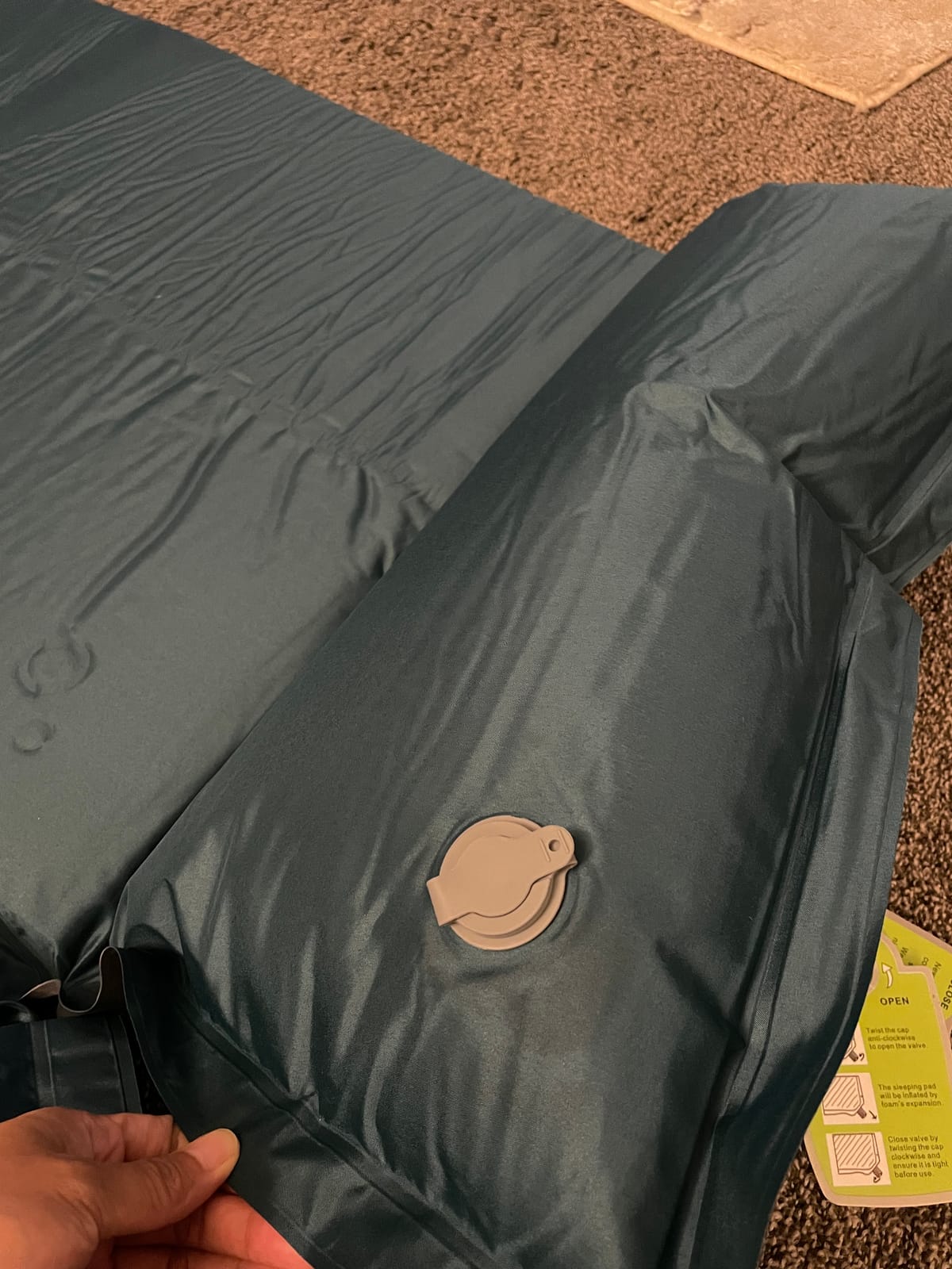 Clostnature 1.5in Lightweight Self Inflating Sleeping Pad for Camping customer photo 2
