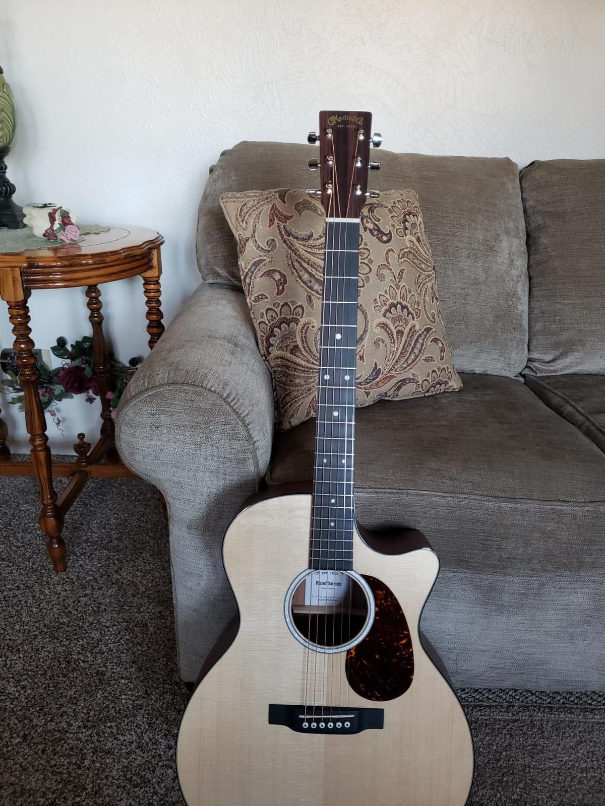 Martin Guitar Road Series GPC-11E Acoustic-Electric Guitar with Gig Bag, Sitka Spruce and Sapele Construction, GPC-14 Fret and Performing Artist Neck Shape with High-Performance Taper Natural customer photo 1