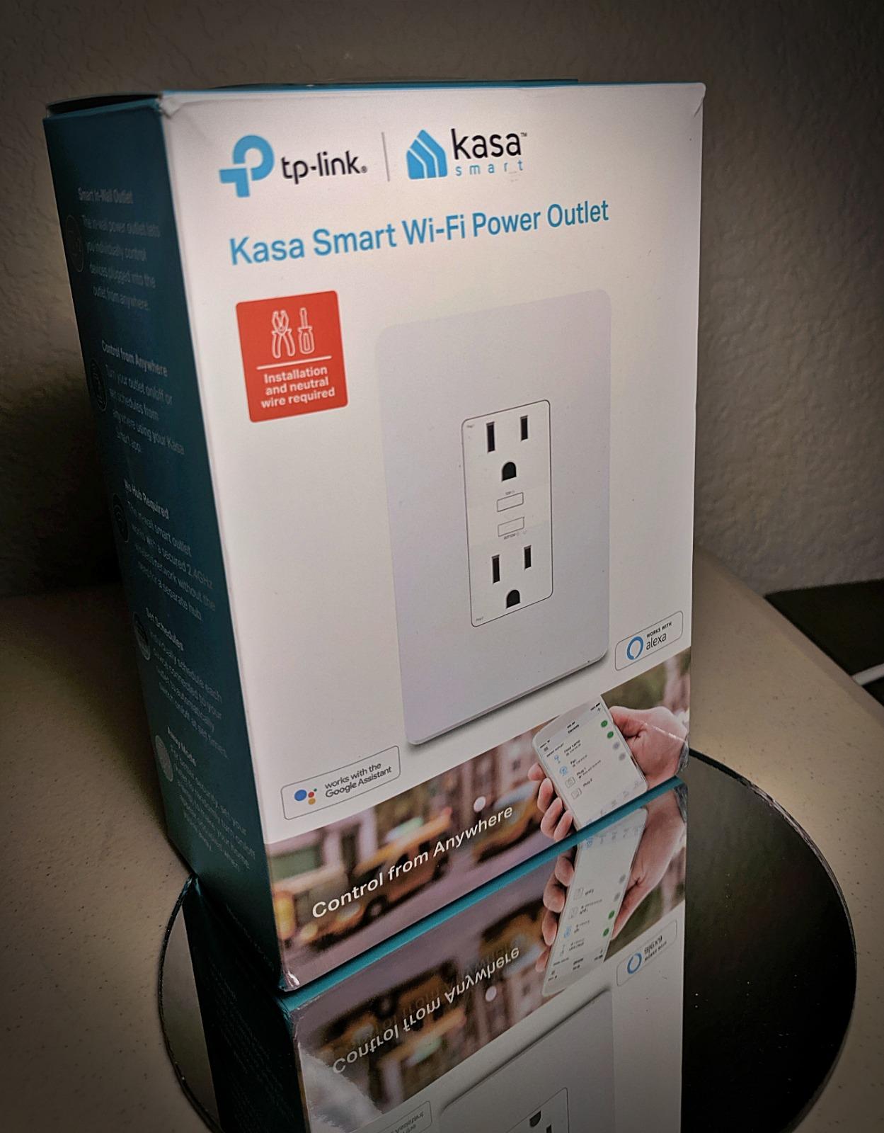 Kasa Smart Plug KP200, In-Wall Smart Home Wi-Fi Outlet customer photo 1