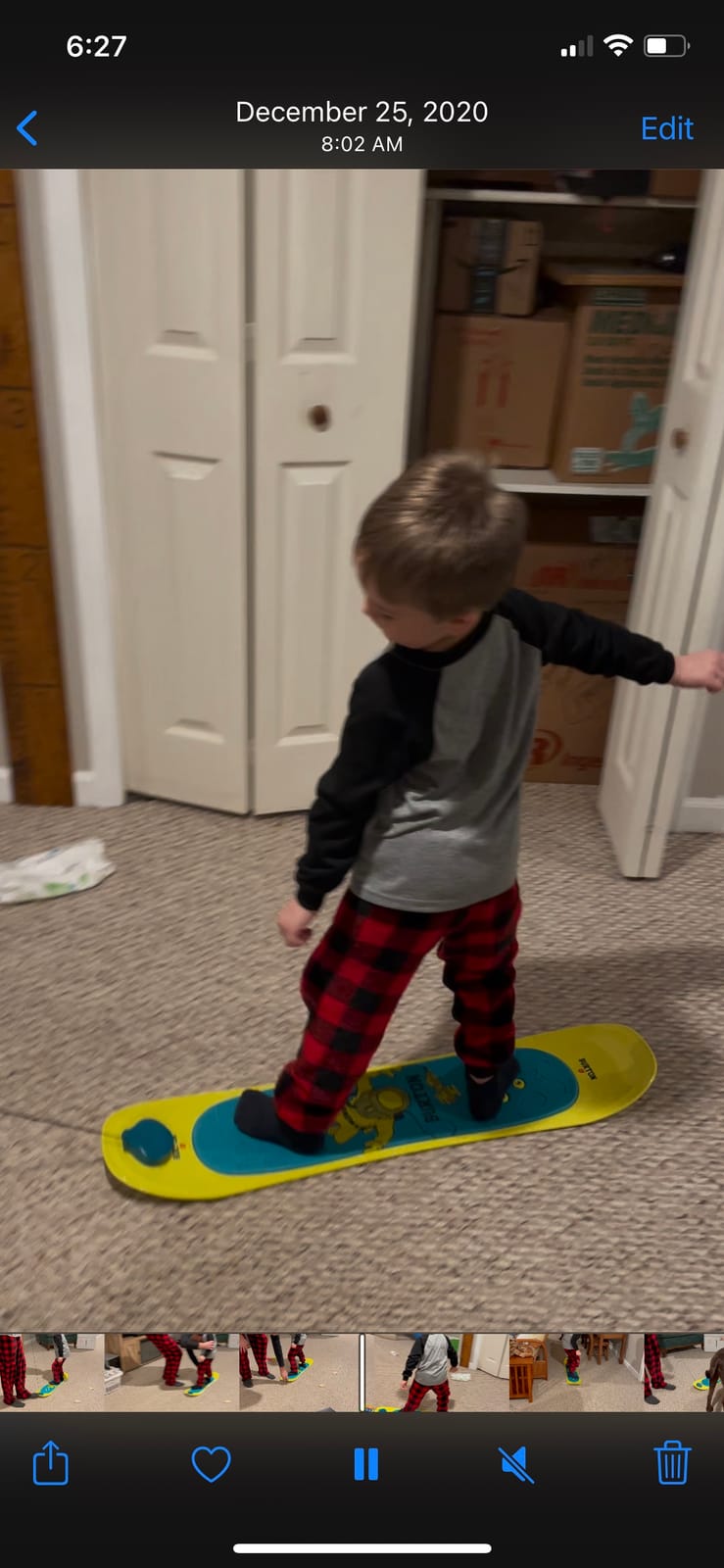 Kids' Burton Riglet Snowboard, 90cm customer photo 1