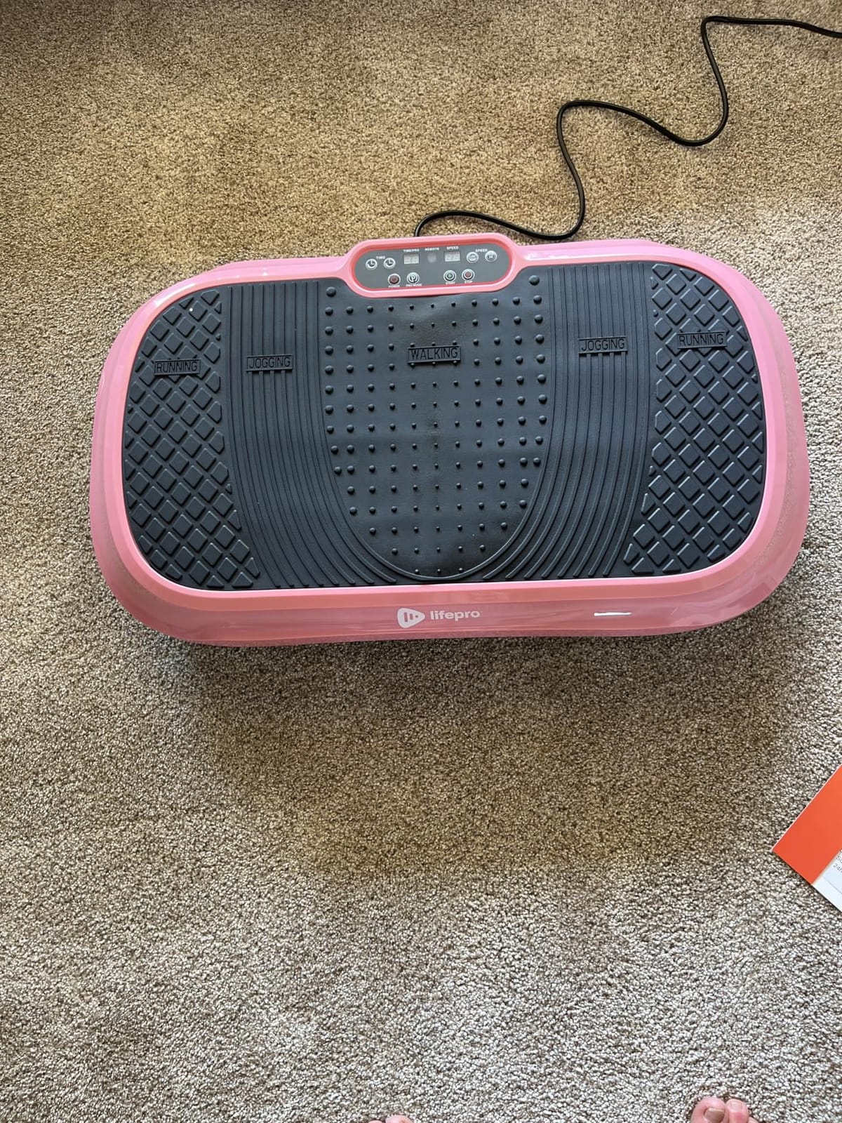 Lifepro Waver Vibration Plate Exercise Machine with 99 Speeds & 10 Presets customer photo 1