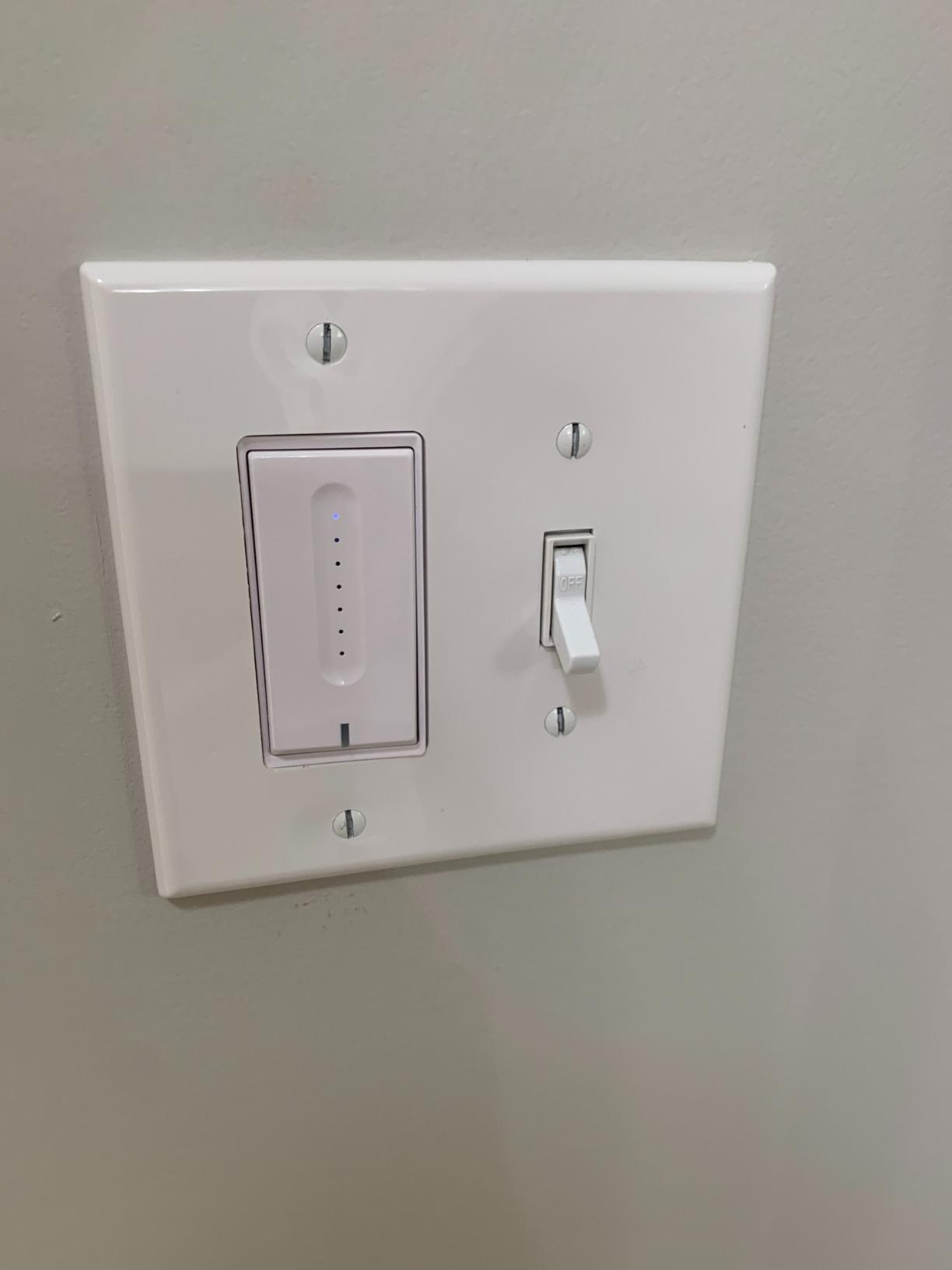 TREATLIFE Smart Dimmer Switch 4 Pack, Single Pole Smart Switch Works with Alexa and Google Home, Neutral Wire Required, 2.4GHz WiFi Dimmer Light Switch for LED, CFL, Incandescent Bulbs customer photo 1