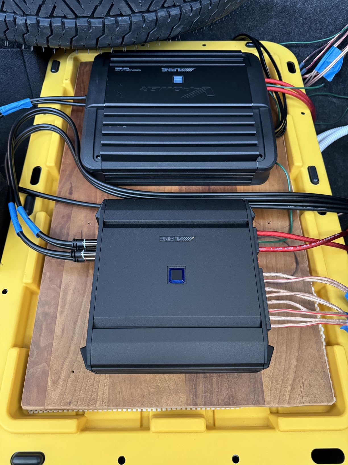 Alpine S-A32F, S Series Class D 4 Channel Digital Amplifier, 320 Watts customer photo 2