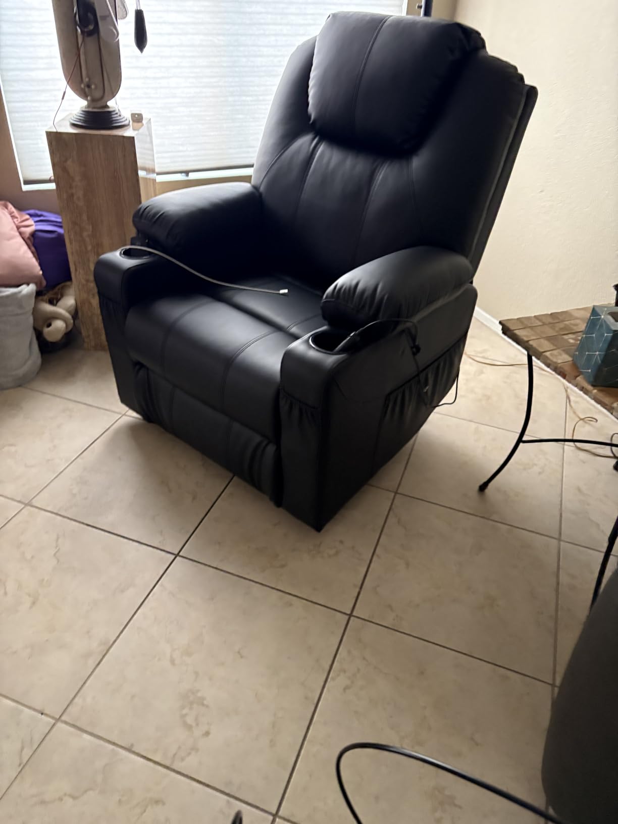 MCombo Power Lift Recliner Chair for Elderly, Heat and Massage 7040(Medium) customer photo 1