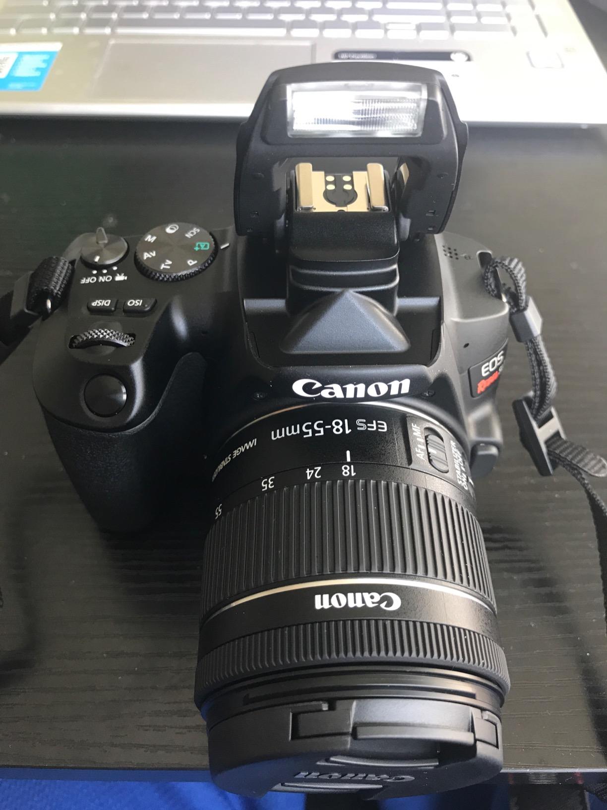 Canon EOS Rebel SL3 Digital SLR Camera with EF-S 18-55mm Lens kit, Built-in Wi-Fi, Dual Pixel CMOS AF and 3.0 Inch Vari-Angle Touch Screen, Black customer photo 2