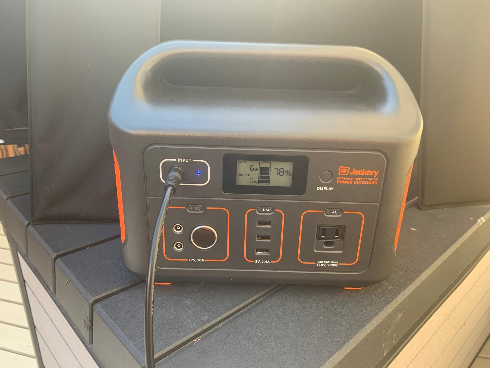 Jackery Explorer 500 v2 Portable Power Station,512Wh,500W AC customer photo 2
