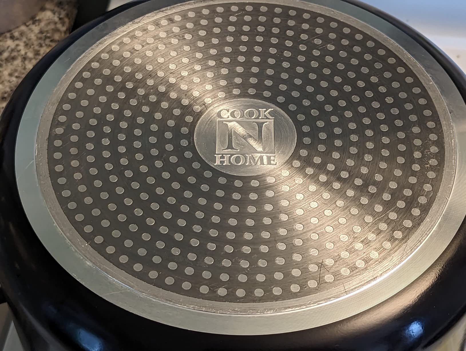 Cook N Home 10.5 Quart Non Stick Stock Pot with Lid, Large Pots for Cooking customer photo 1