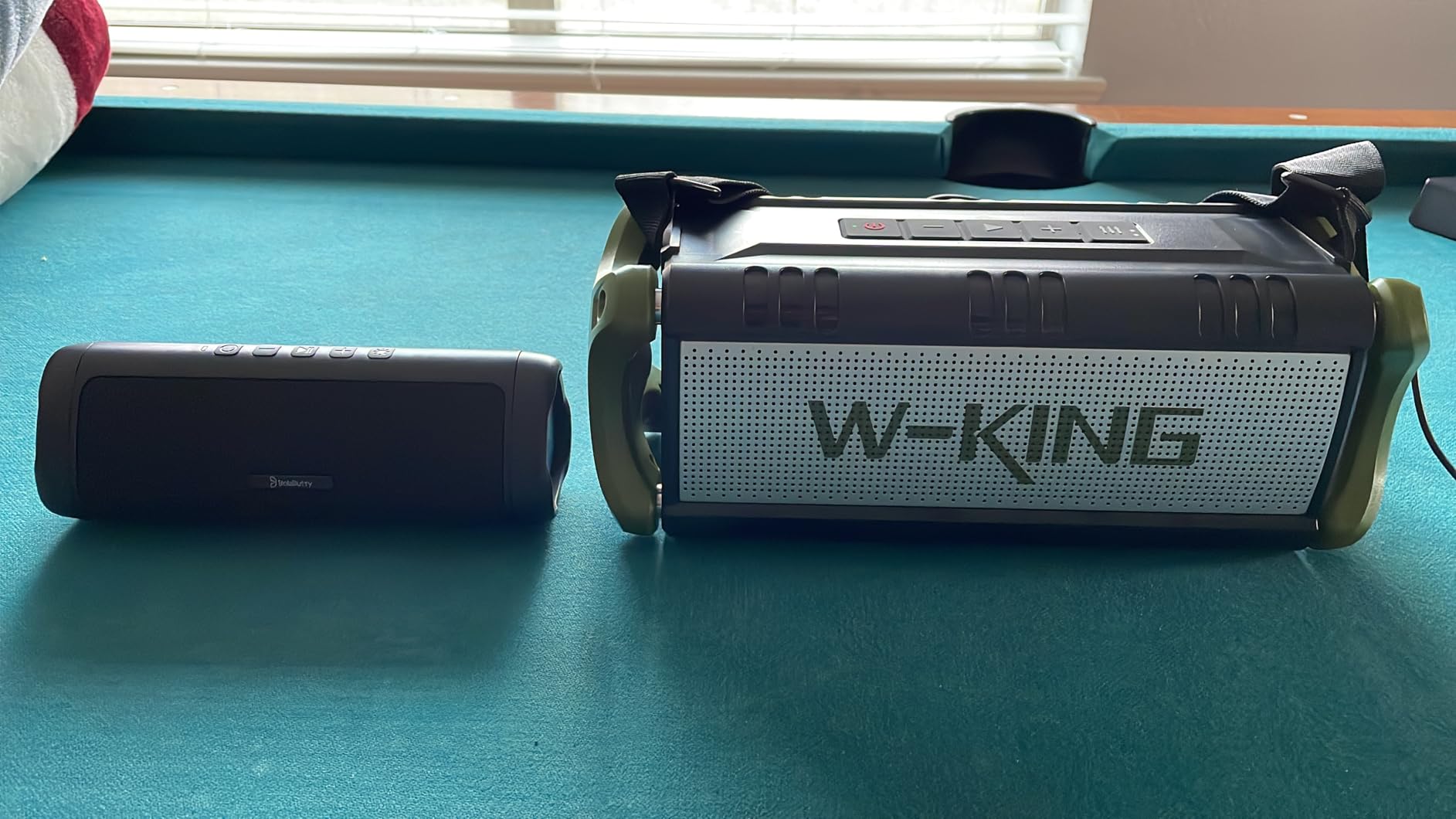 W-KING Bluetooth Speaker Wireless, 90W Max Loud Portable Outdoor Speaker | Deep Bass, IPX6 Waterproof, Floatable, Custom EQ, 40H customer photo 2