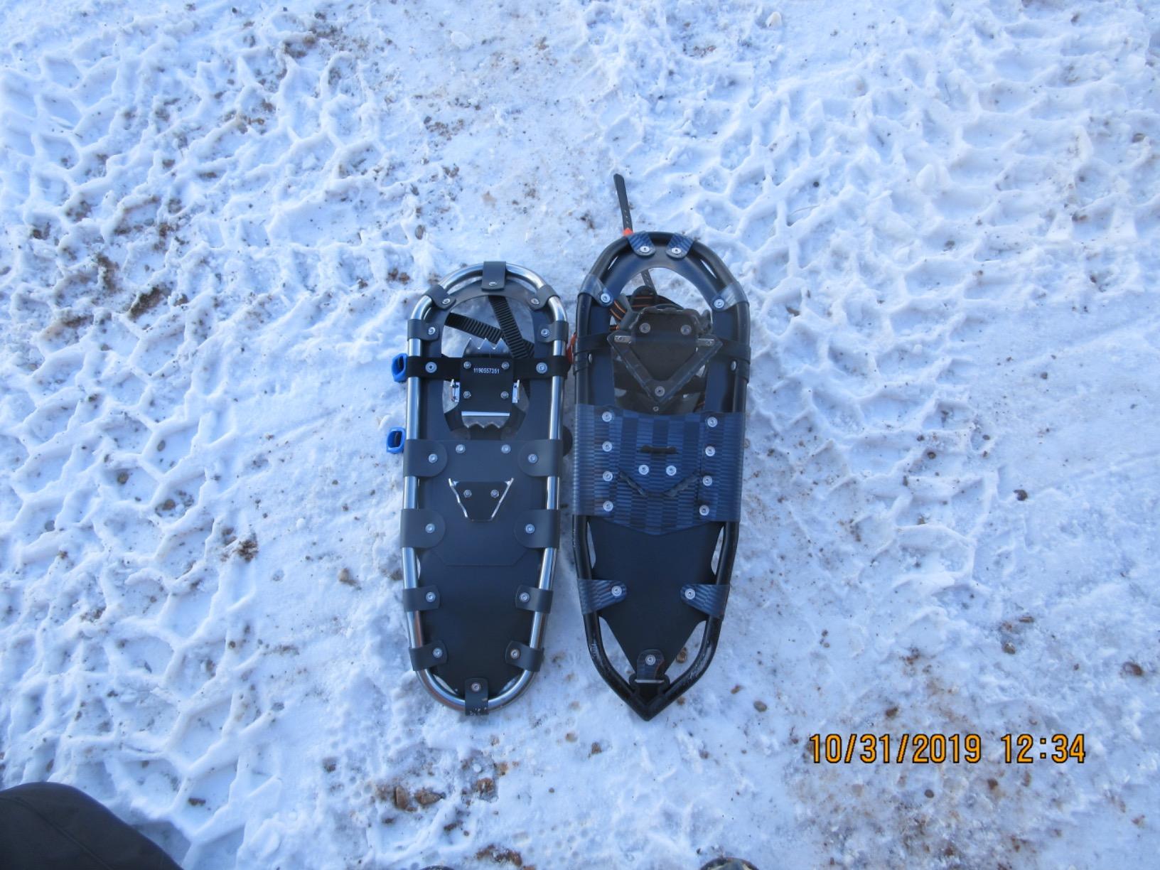 Franklin Sports Arctic Trails Snowshoes for Men + Women - Lightweight Aluminum Snowshoes for Adults customer photo 1
