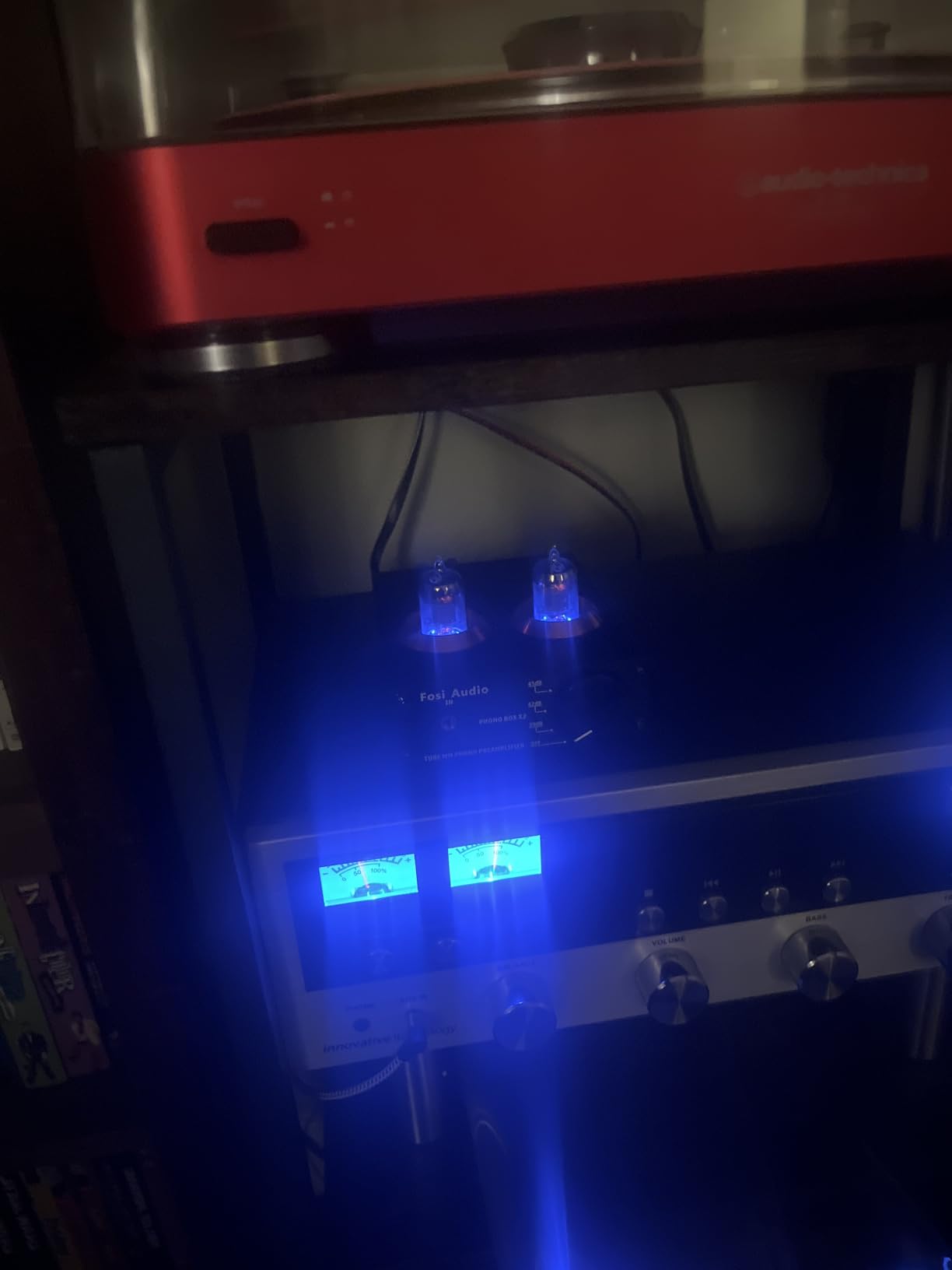 Fosi Audio Box X2 Phono Preamp, Mini Stereo Audio Hi-Fi Preamplifier with Gain Gear customer photo 2