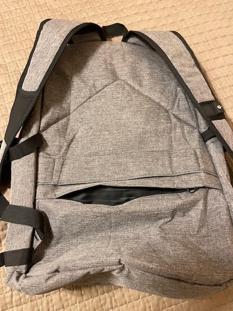 WENIG Anti-Theft Travel Laptop Backpack with USB Charging Port Lock,Water Resistant Slim Work Computer Bag for Men College Bookbags Fits 15.6 Inch Laptop customer photo 1