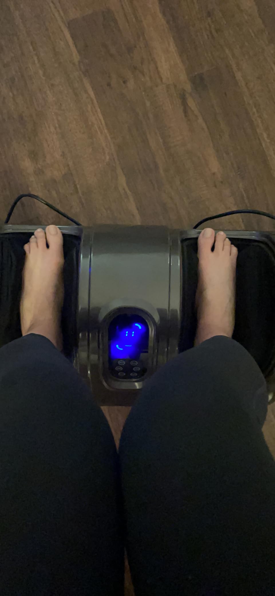 Best Choice Products Shiatsu Foot Massager for Pain Relief, Plantar Fasciitis, Neuropathy, Blood Circulation, Remote Control w/Compact Design - Gray customer photo 1
