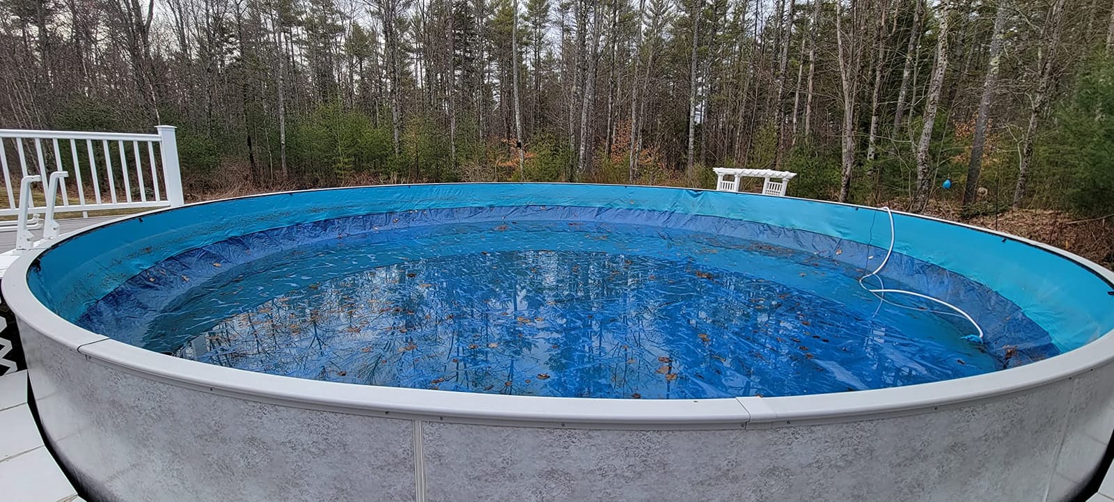 EDOU Direct Submersible Pool Cover Pump | Reliable 850 GPH Max Flow 75 W Includes 16' Kink-Proof Drainage Hose, 2 Adapters Ideal for draining from Above Ground and inground customer photo 1