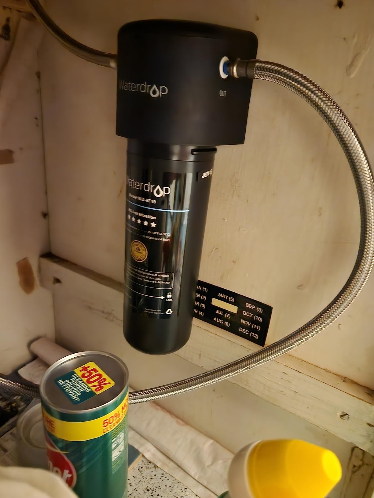 Waterdrop 10UA Under Sink Water Filter System, NSF/ANSI 42 Certified 1 Year customer photo 1