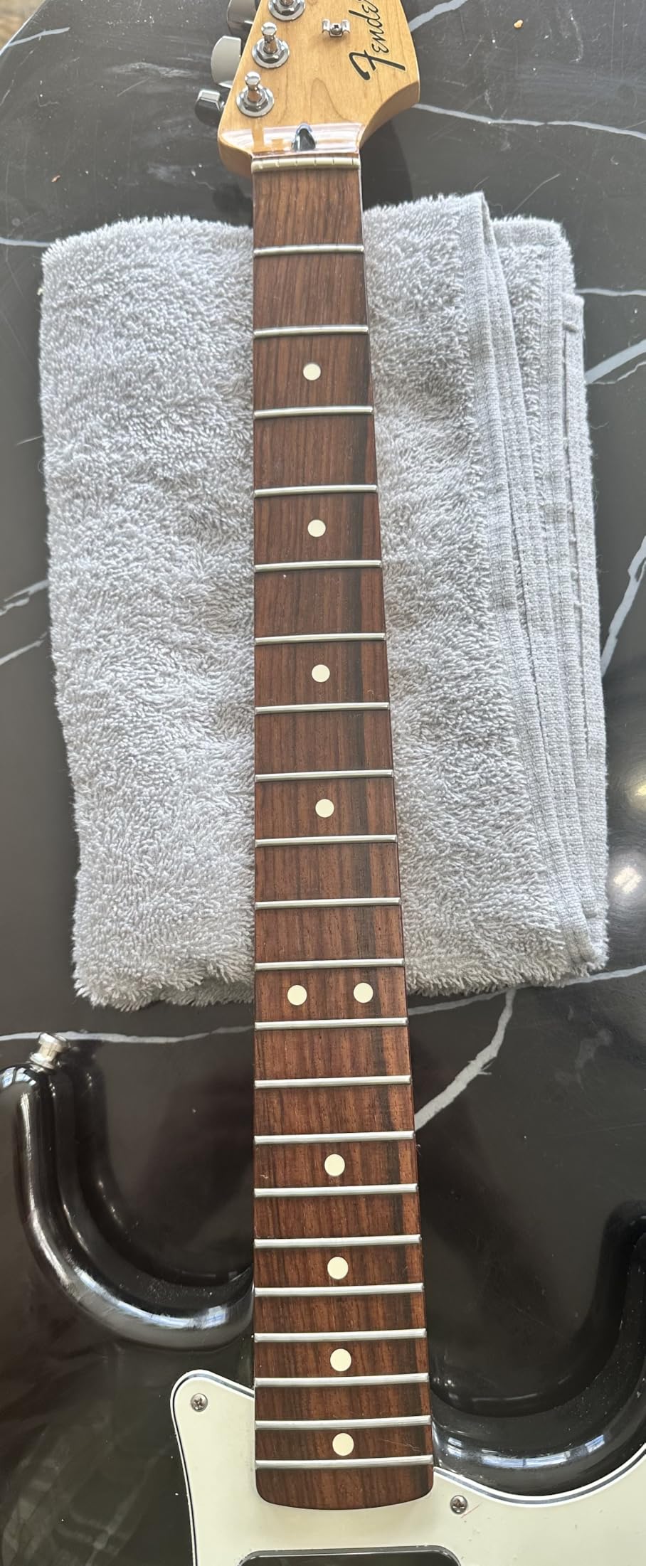 MusicNomad F-ONE Unfinished Fretboard Care Kit - Oil, Cloth, Brush (MN125) customer photo 1