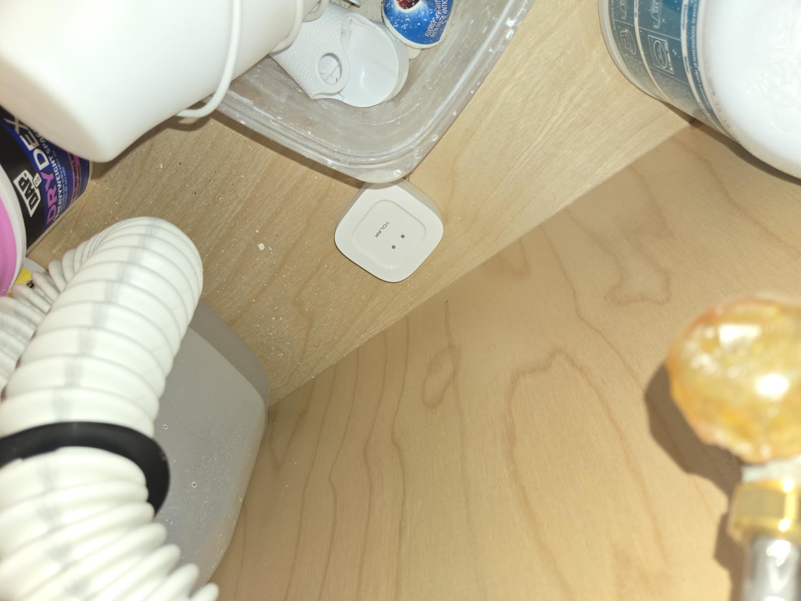 YoLink Water Leak Starter Kit: Hub + 4 Leak Sensor 1 (Silent), LoRa Long-Range, App/SMS/Email Alerts, D2D Offline Triggers, 2 AAA Up to 5-Year Battery, Compatible with Alexa/IFTTT/Home Assistant customer photo 1