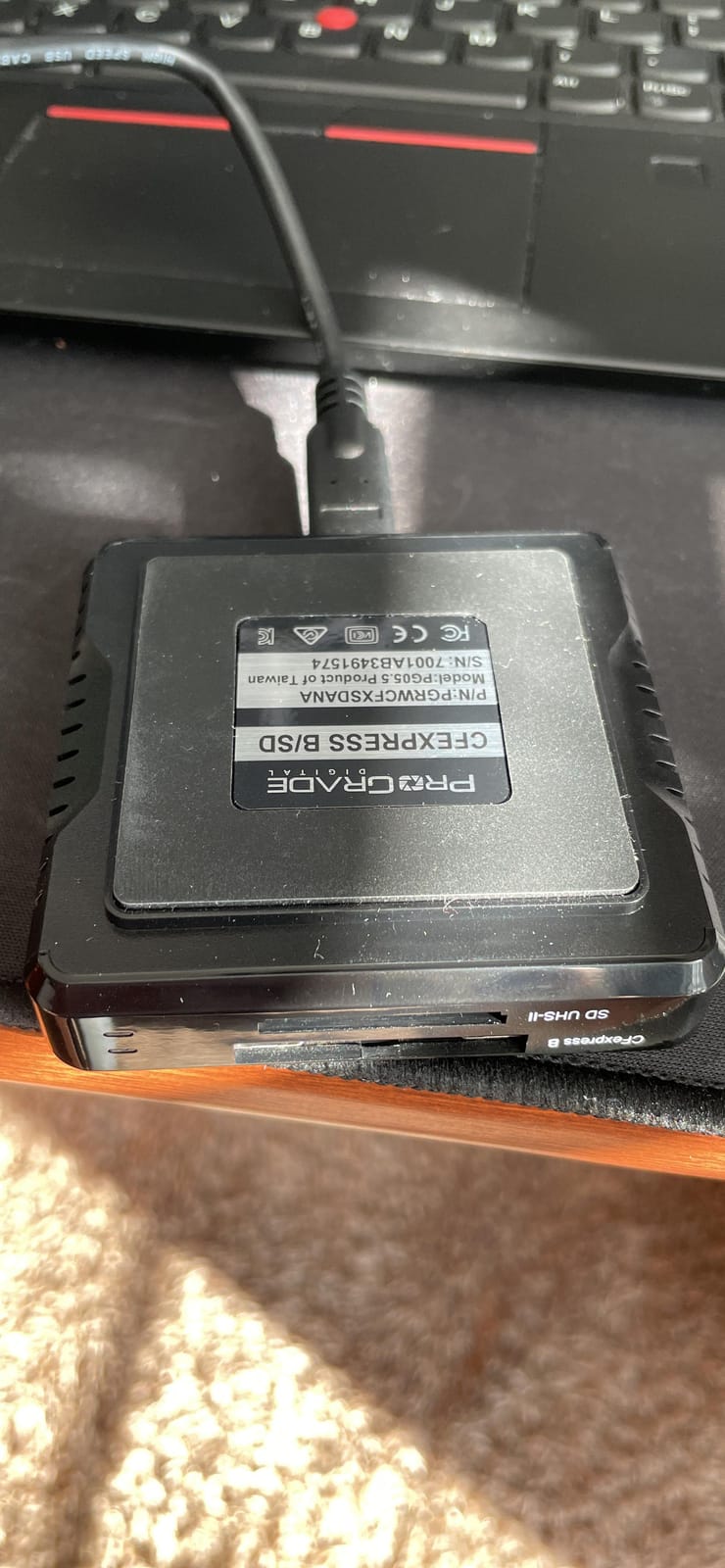ProGrade Digital CFexpress Type B & SDXC Card Reader USB 3.2 (PG05.5) customer photo 1