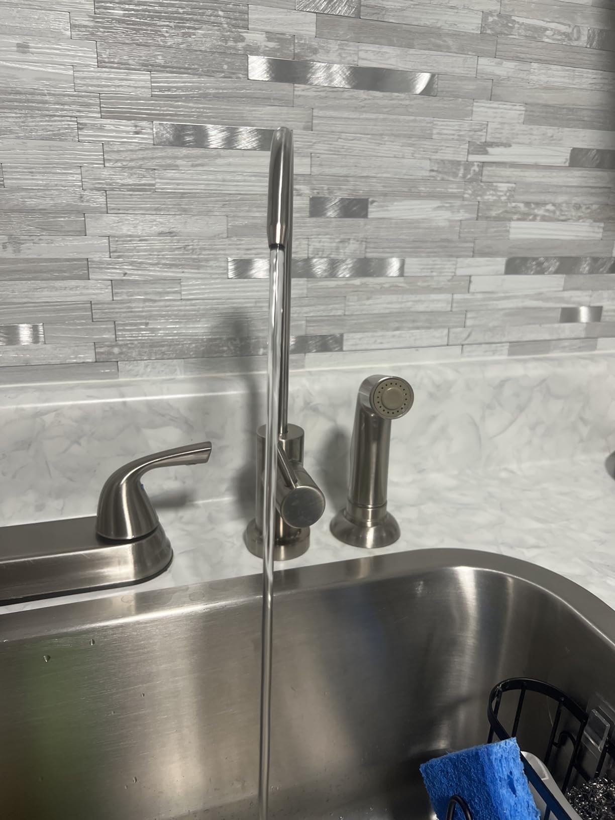 Waterdrop TSU 0.01 Micron Ultra Filtration Under Sink Water Filter System | 3-Stage Tankless Under Sink Water Filtration System, Smart Panel, with Faucet, Drilling Required, Reduces Odor, Not Lower TDS customer photo 1