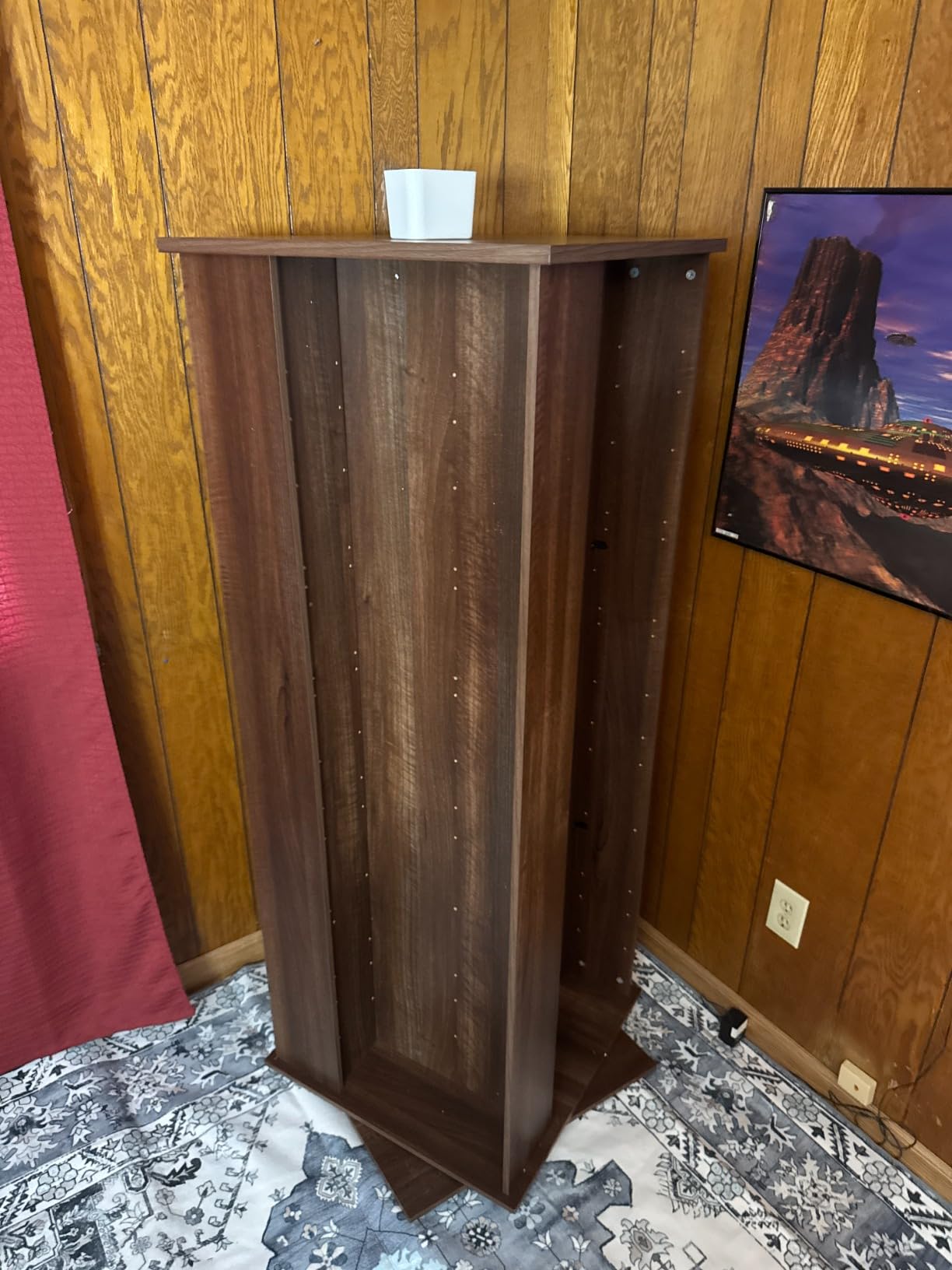 Venture Horizon Revolving Media Tower 1600 Grande-Walnut customer photo 1