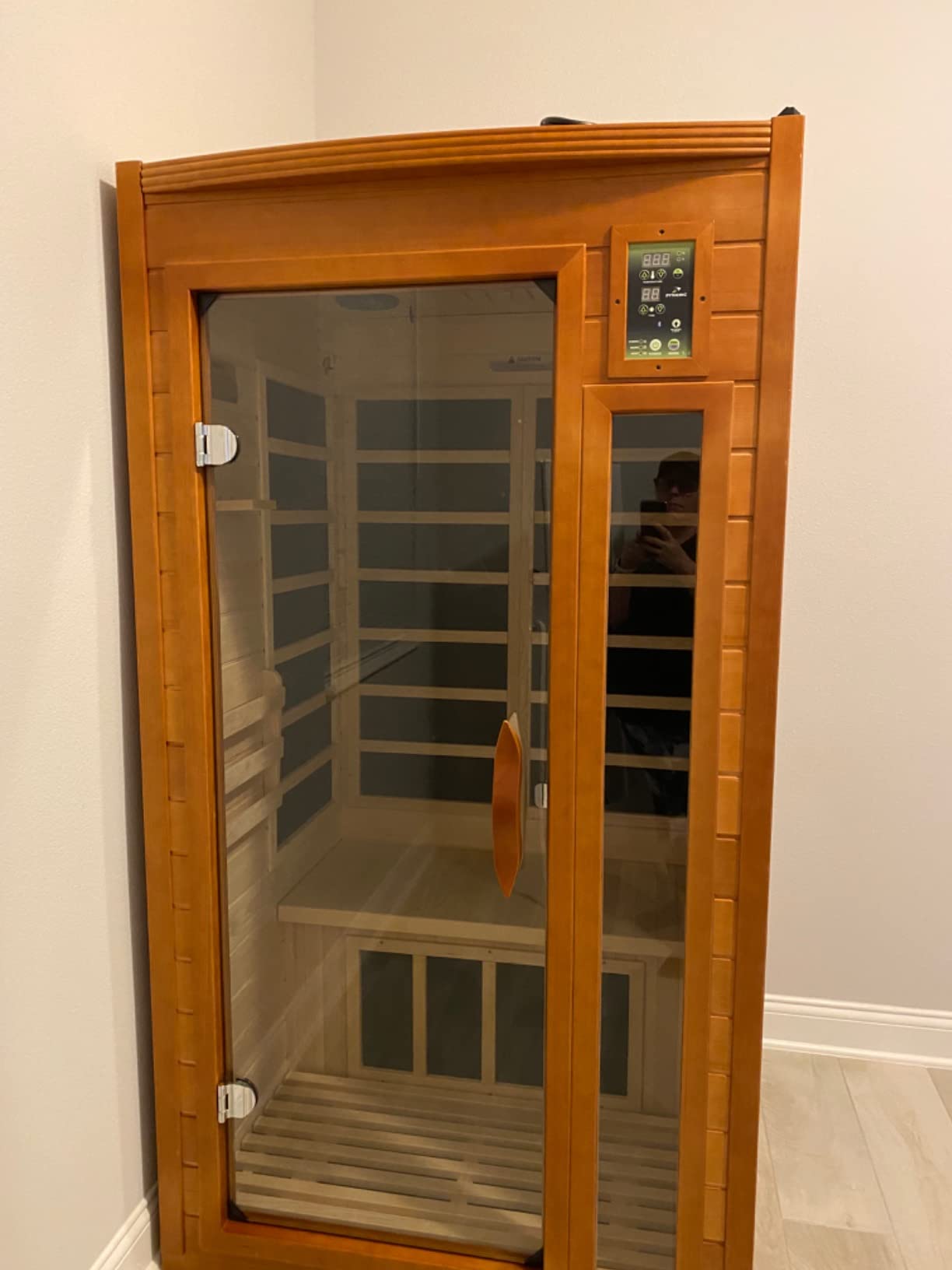 2021 Dynamic Barcelona Elite DYN-6106-01 Ultra Low EMF (Under 3 MG) FAR Infrared Sauna - Curb Side Delivery customer photo 2