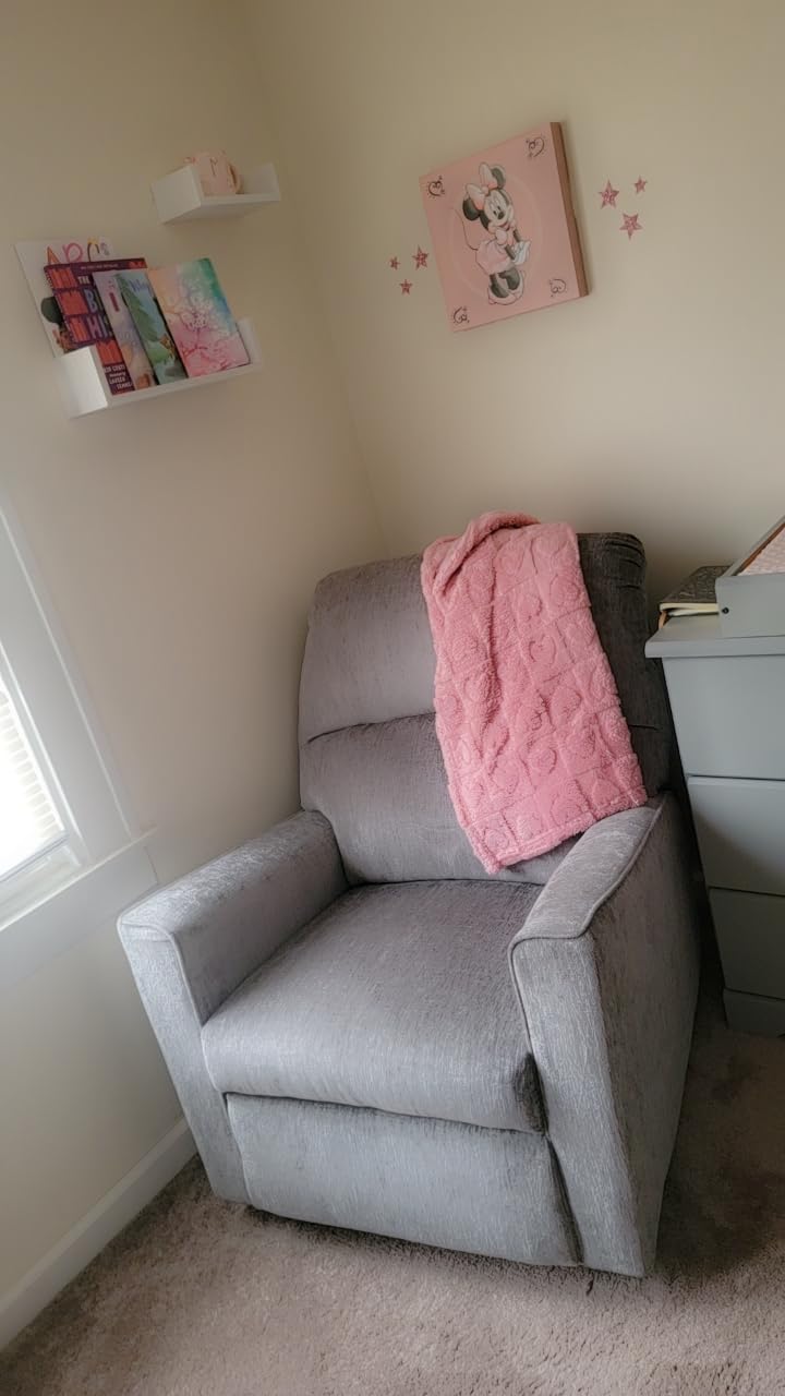 Signature Design by Ashley Manual Rocker Recliner Chair, Slate Gray customer photo 1