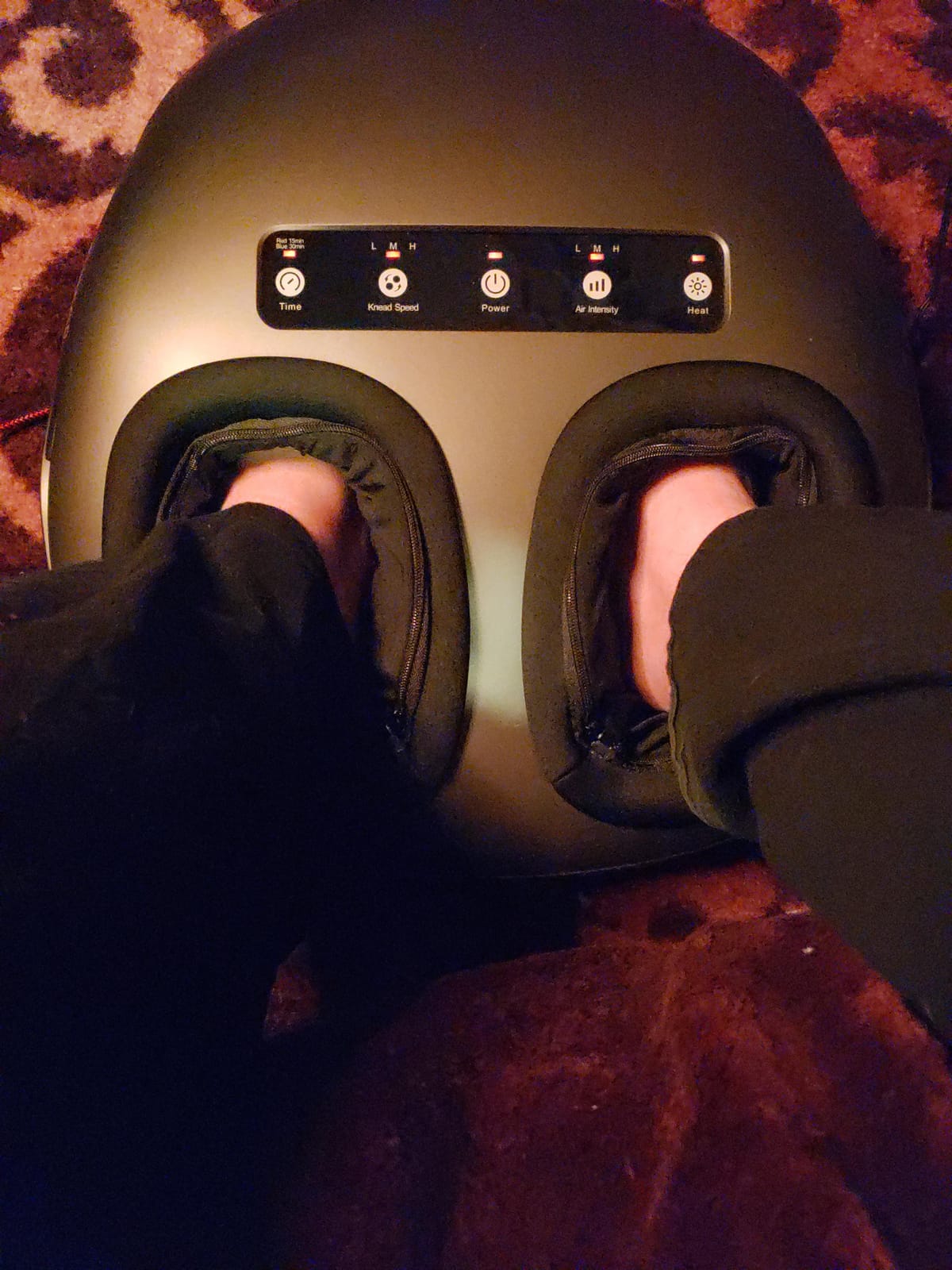 Medcursor Foot Massager with Heat - Shiatsu Feet Massage Machine Delivers Relief for Tired Muscles & Plantar, Deep Kneading Therapy, Multi-Level Settings for Home, Office Use, Size up to 13