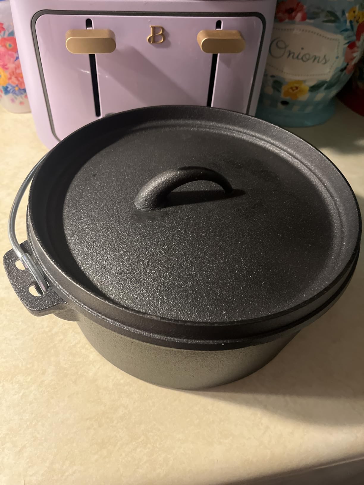 MegaChef Assorted Pre-Seasoned OVEN SAFE, Cast Iron Cookware Set, 5 Piece, Black customer photo 2