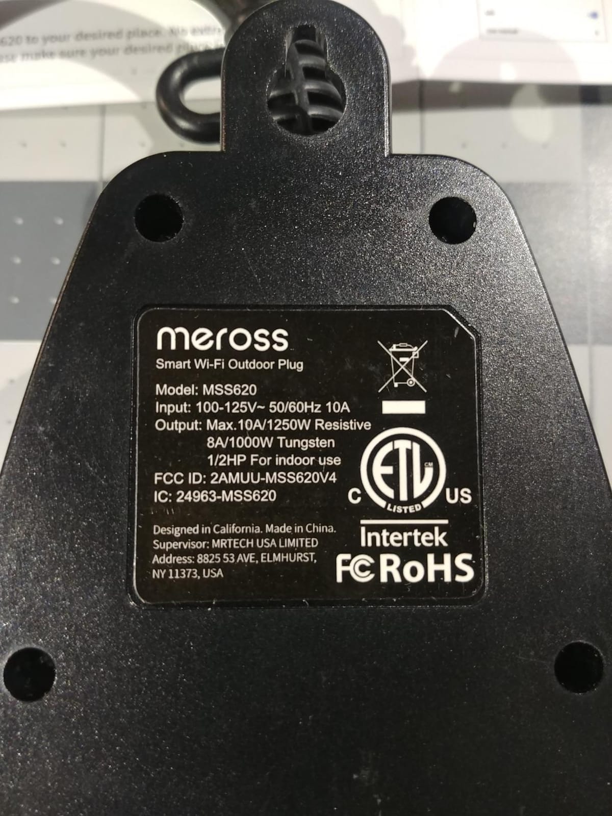 meross Outdoor Smart Plug Work with HomeKit, Alexa, Google and SmartThings customer photo 2