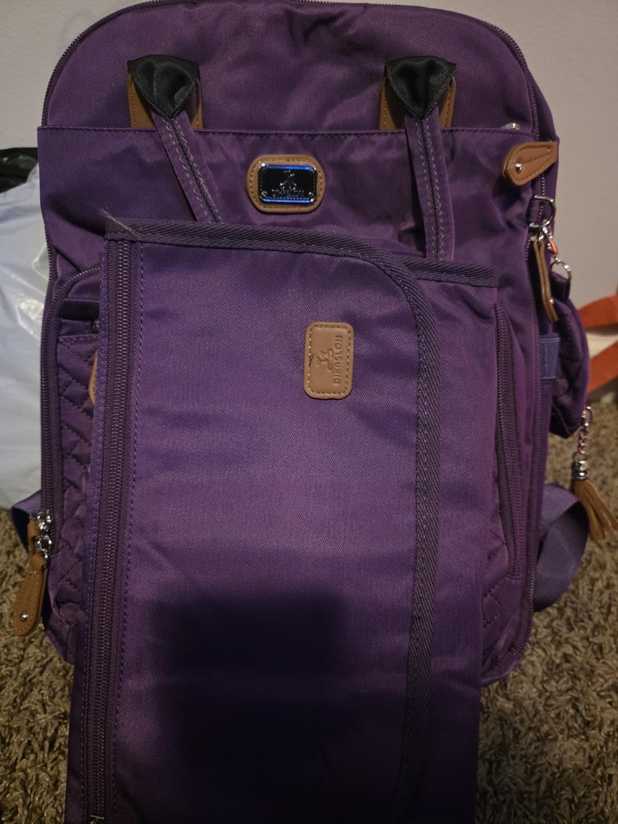 Dikaslon Diaper Bag Backpack with Portable Changing Pad,Baby Essentials customer photo 2