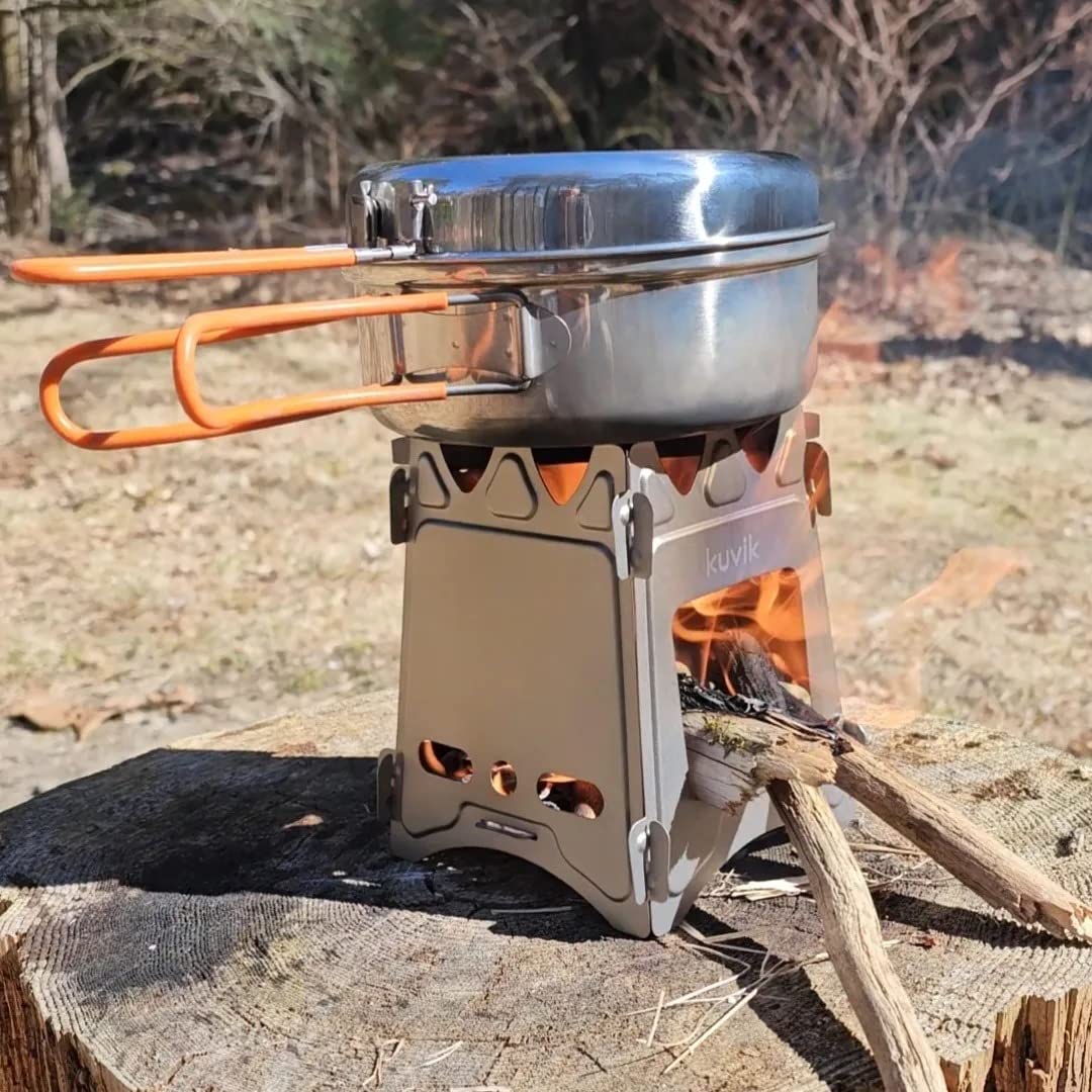 Kuvik Titanium Wood Stove - Ultralight and Compact Stove for Backpacking customer photo 2