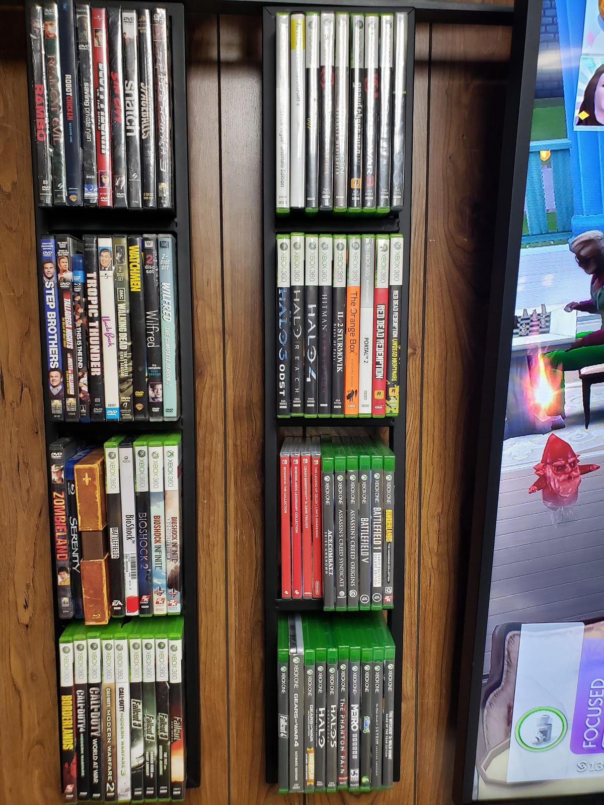 You Have Space Black Floating Shelves for Wall, 34 Inch Video Games CD DVD Storage Shelves, Cube Storage Organizer Shelf Set of 3 customer photo 1