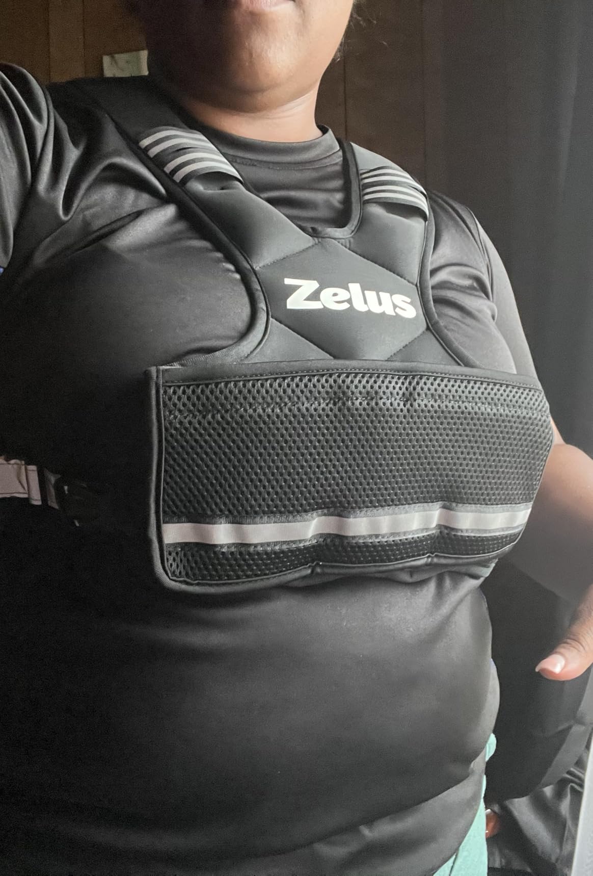 ZELUS Weighted Vest for Men Women,Adjustable 4-32lb Vest, Removable Weights customer photo 2