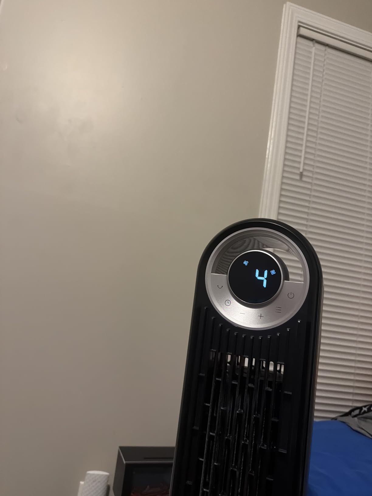 DREO Tower Fan for Bedroom, Upgraded DC 28ft/s Velocity, 9 Speeds customer photo 2
