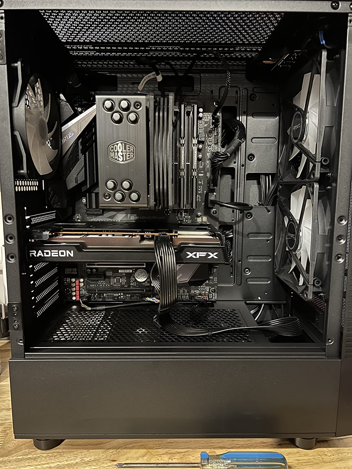 TEAMGROUP T-Force Vulcan Z DDR4 DRAM 16GB Kit (2x8GB) 3200MHz Desktop Memory Module (PC4-25600) CL16 Ram (Gray) - TLZGD416G3200HC16FDC01 customer photo 2