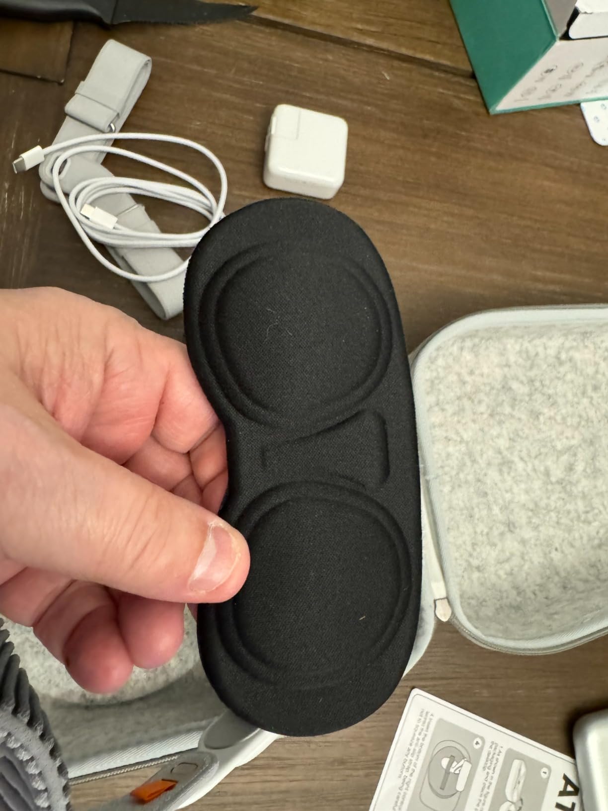 sarlar VR Carrying Case for Meta Quest 3S/3/2, Steam Fream, Original Strap customer photo 2
