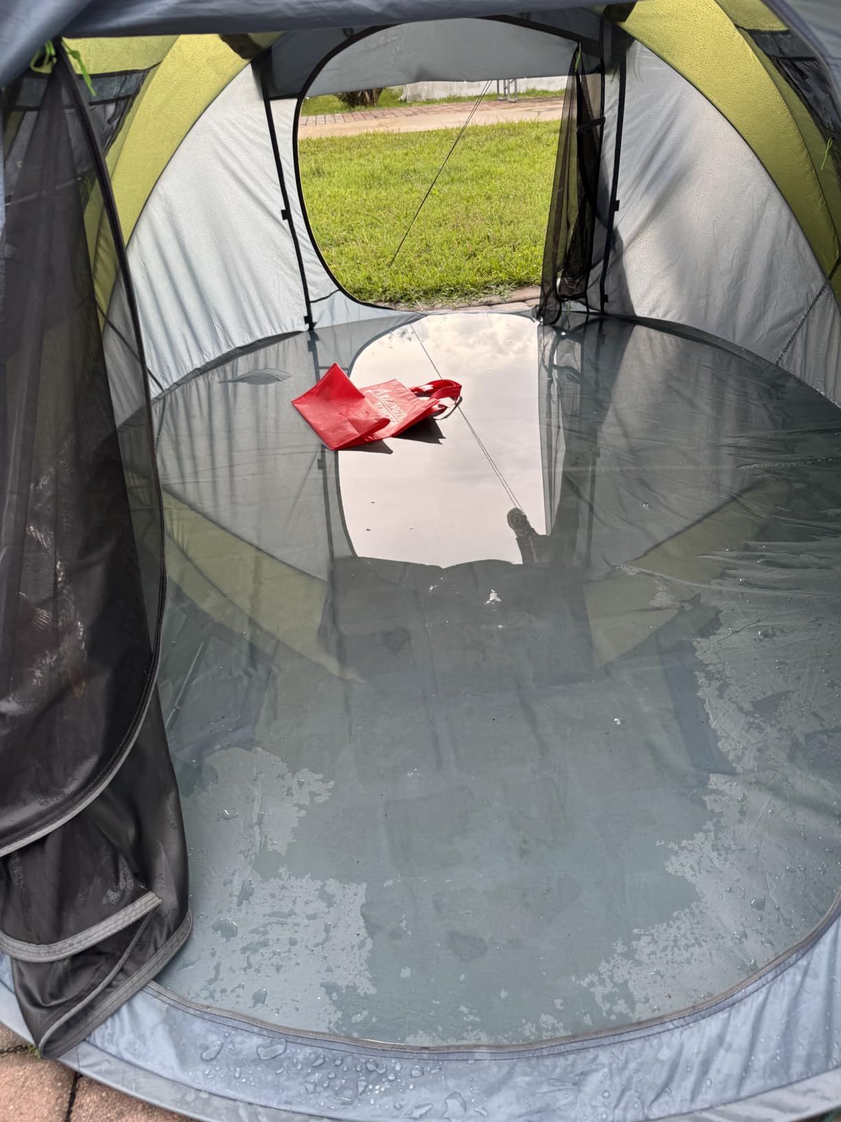 4 Person Easy Pop Up Tent Waterproof Automatic Setup 2 Doors-Instant Family Tents for Camping Hiking & Traveling customer photo 2